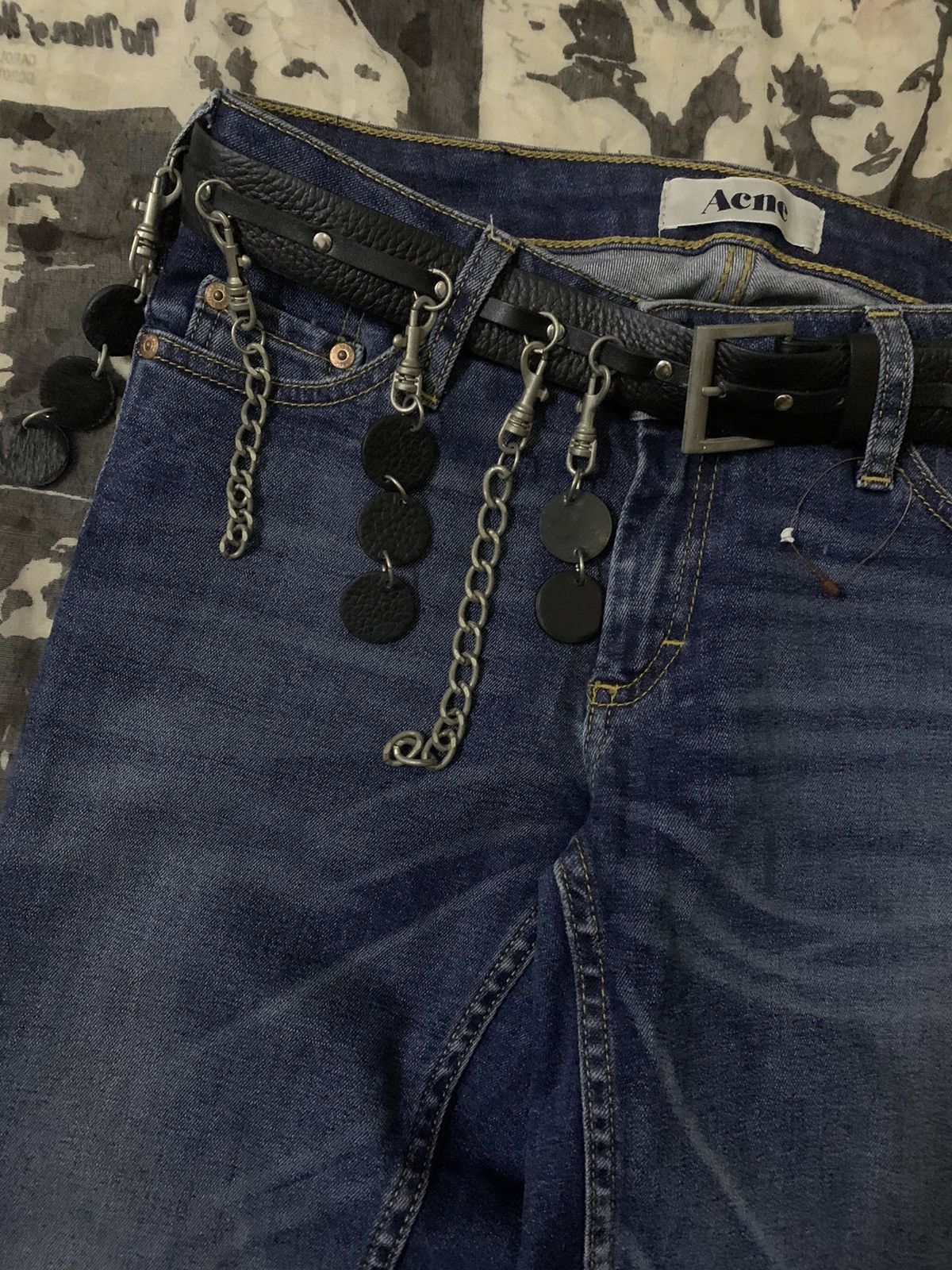 Acne Studios 💥Archive Acne Studios Stretch Skinny Denim Size 28" / US 6 / IT 42 - 2 Thumbnail