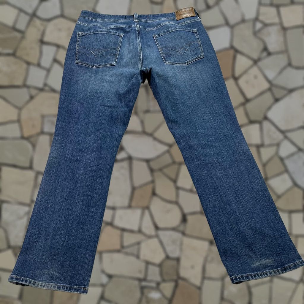 Vintage Seven7 Pants Mens 36 Blue Slim Straight Jeans 36x28 Wash Stretch Denim Size US 36 / EU 52 - 1 Thumbnail