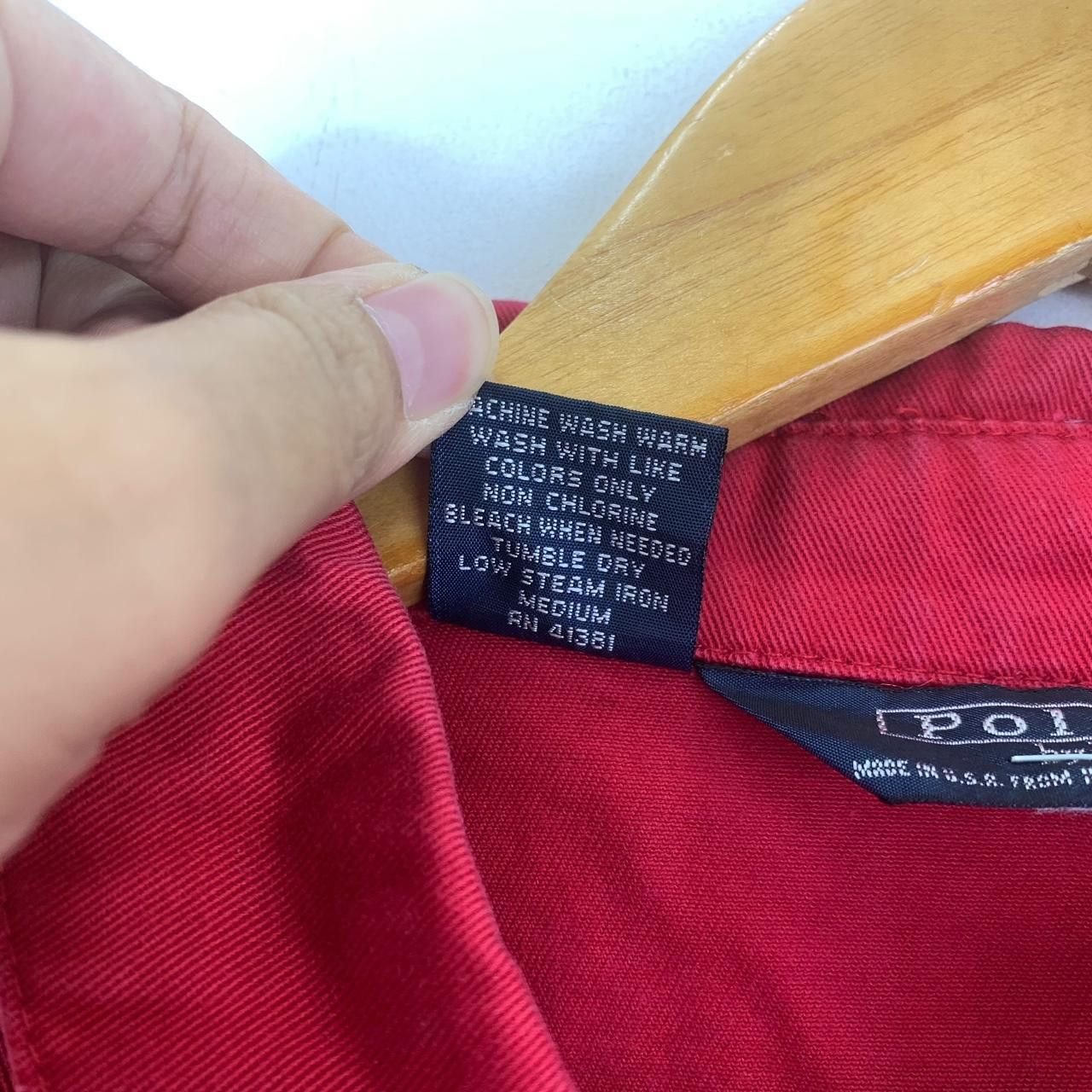 Vintage Vintage 90’ POLO RALPH LAUREN Small Pony Jacket Size US L / EU 52-54 / 3 - 6 Thumbnail