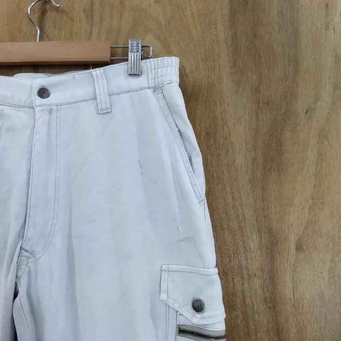 Japanese Brand RAKAN LIGHT GREY CARGO PANTS Size US 30 / EU 46 - 5 Thumbnail