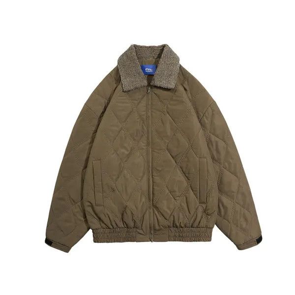VIBE Quilted Brown Jacket Size US M / EU 48-50 / 2 - 6 Thumbnail