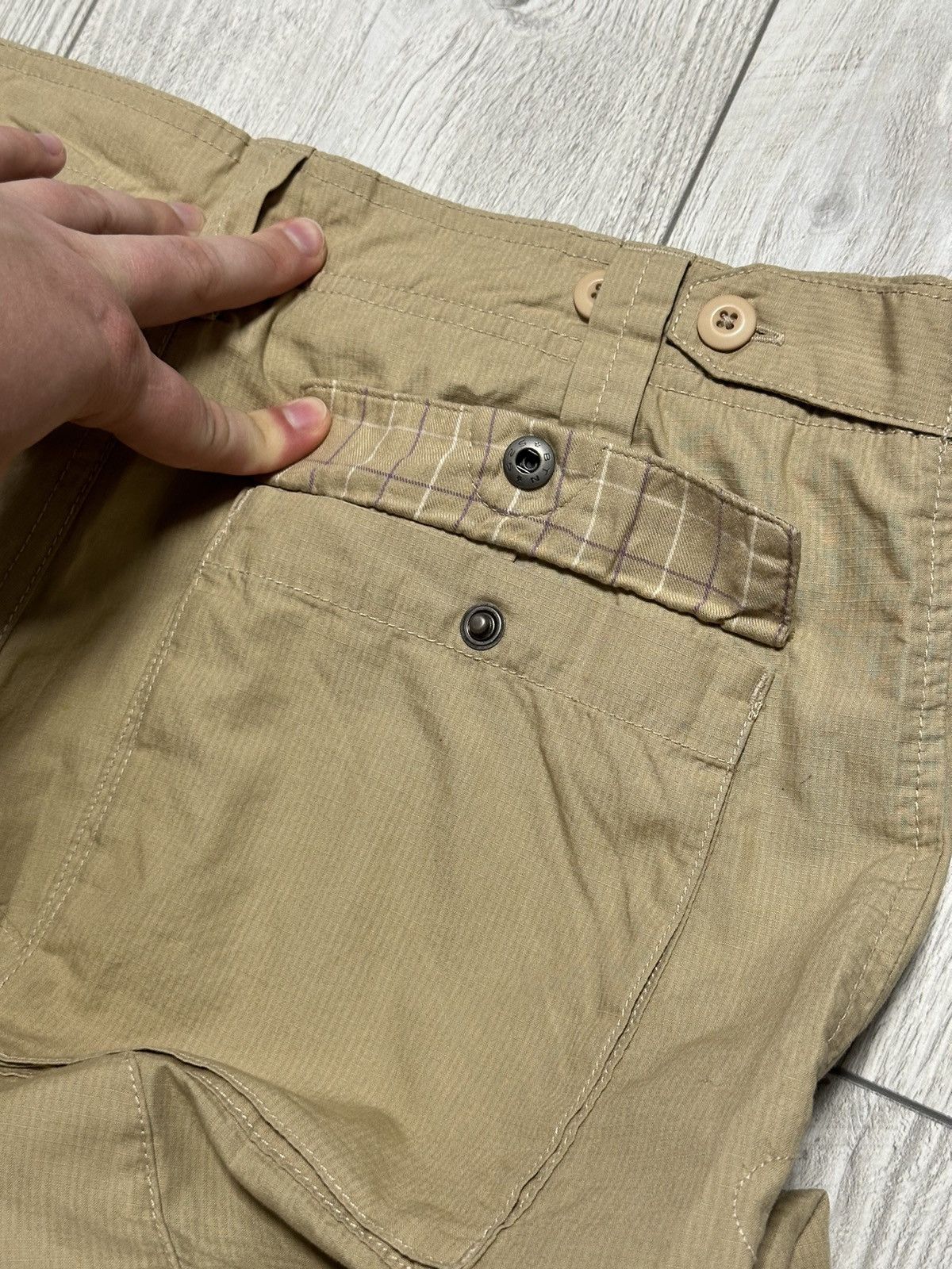 Other VERY RARE NIKE CARGO PANTS DRILL GORPCORE JAPAN STYLE Y2K 90 Size US 30 / EU 46 - 10 Thumbnail