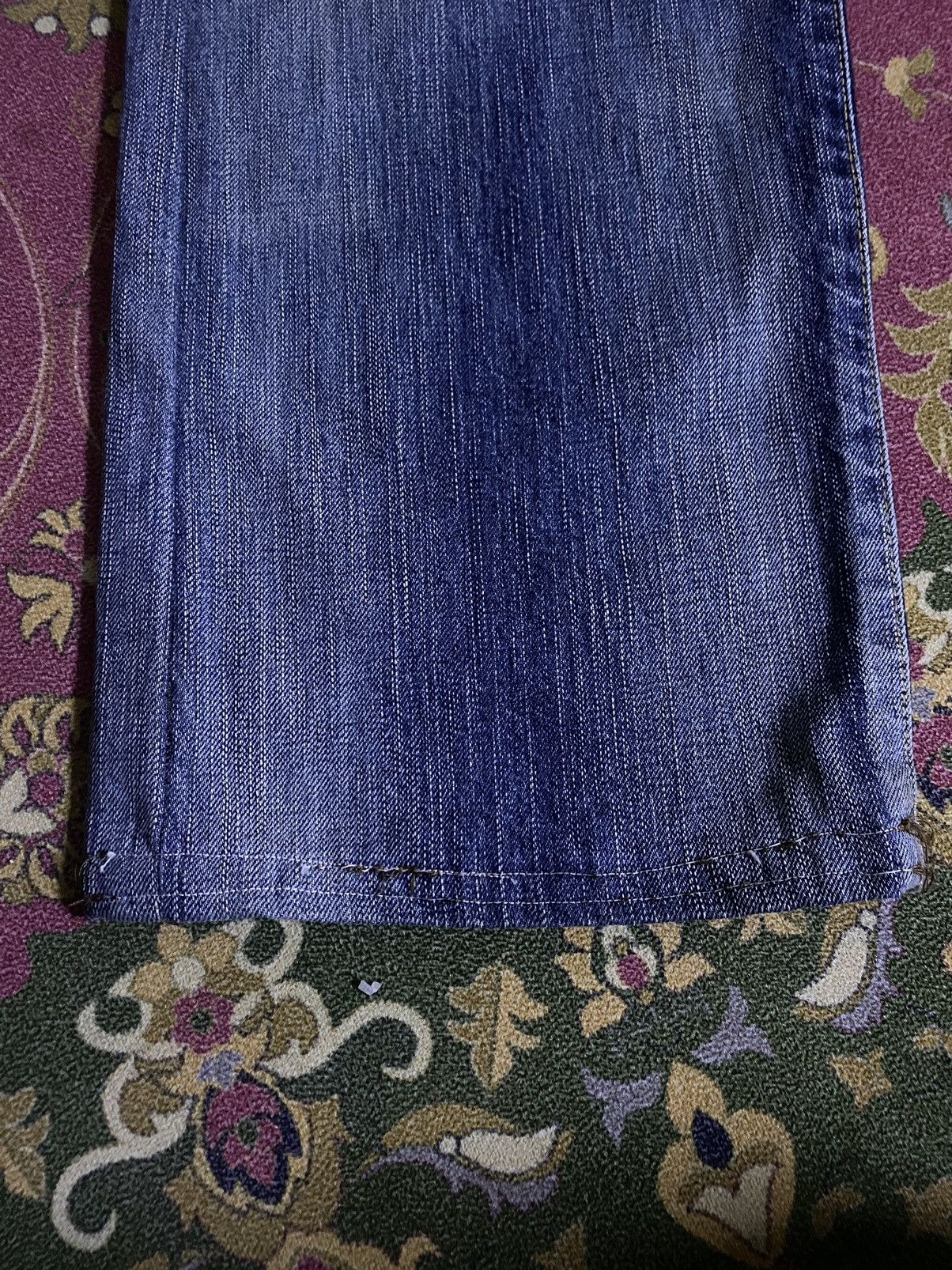 Edwin Vintage Edwin Distressed Denim Size US 33 - 8 Thumbnail