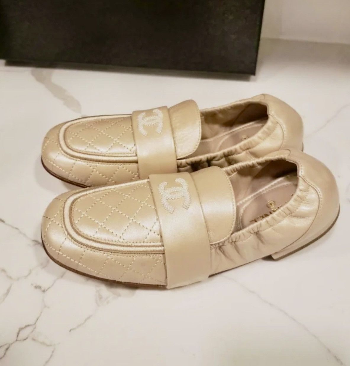 Chanel Chanel leather flats Size US 6 / IT 36 - 3 Thumbnail