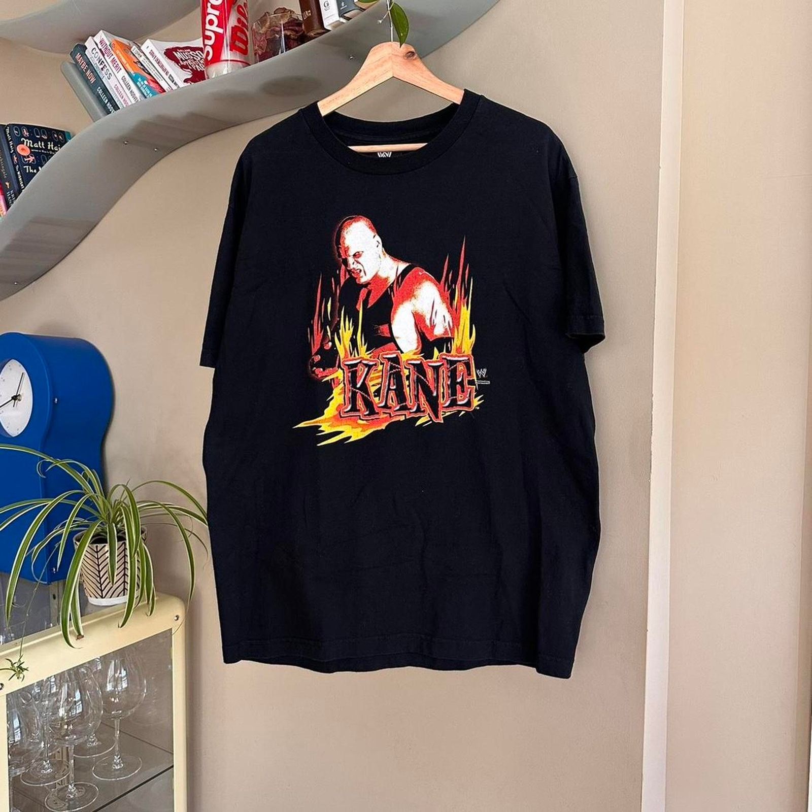 WCW/nWo × WWE Vintage 2005 Kane WWE Shirt Size US L / EU 52-54 / 3 - 1 Thumbnail