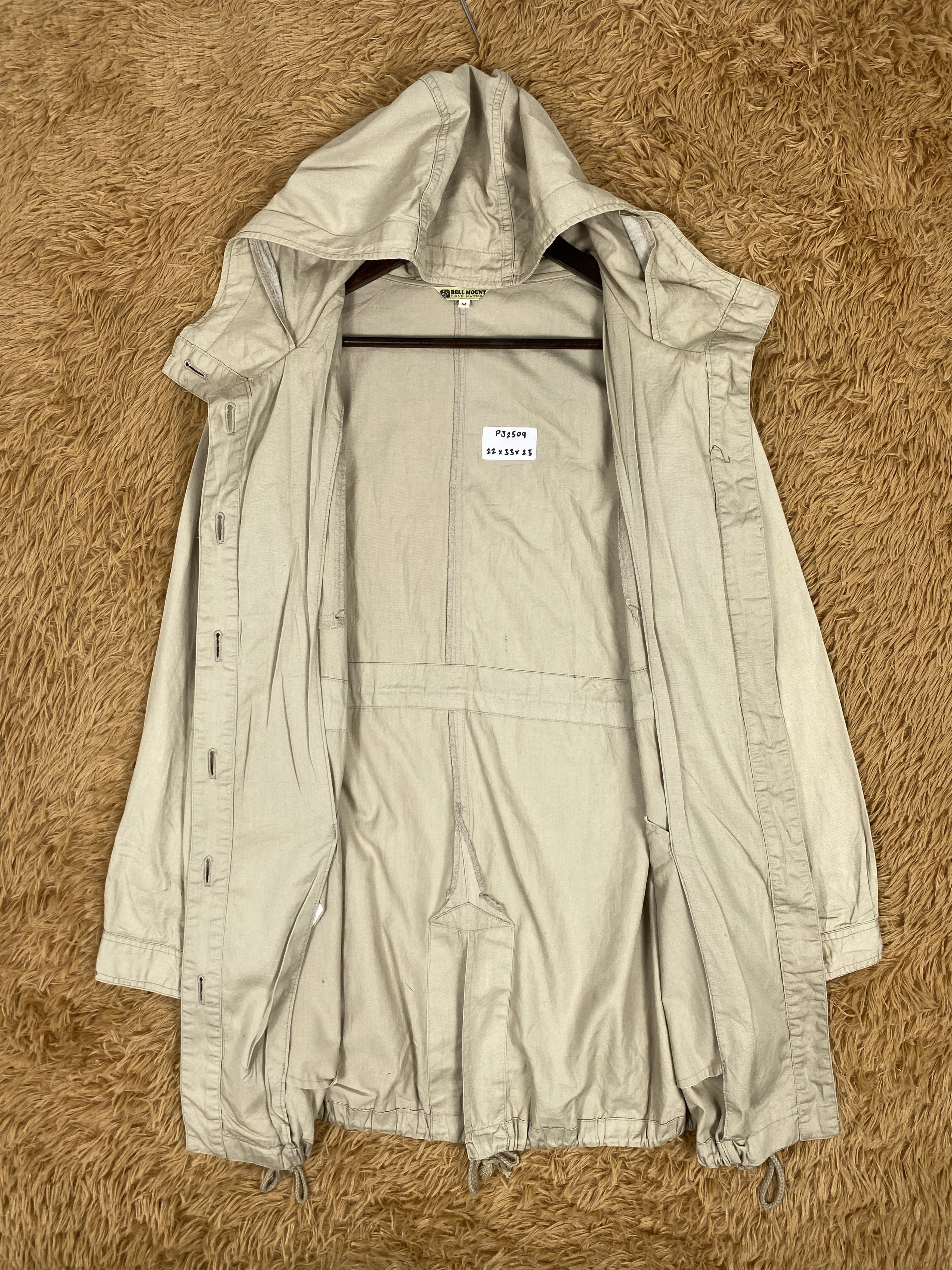 Japanese Brand Vintage Bell Mount Hoodie Long Jacket PJ2509 Size US S / EU 44-46 / 1 - 7 Thumbnail