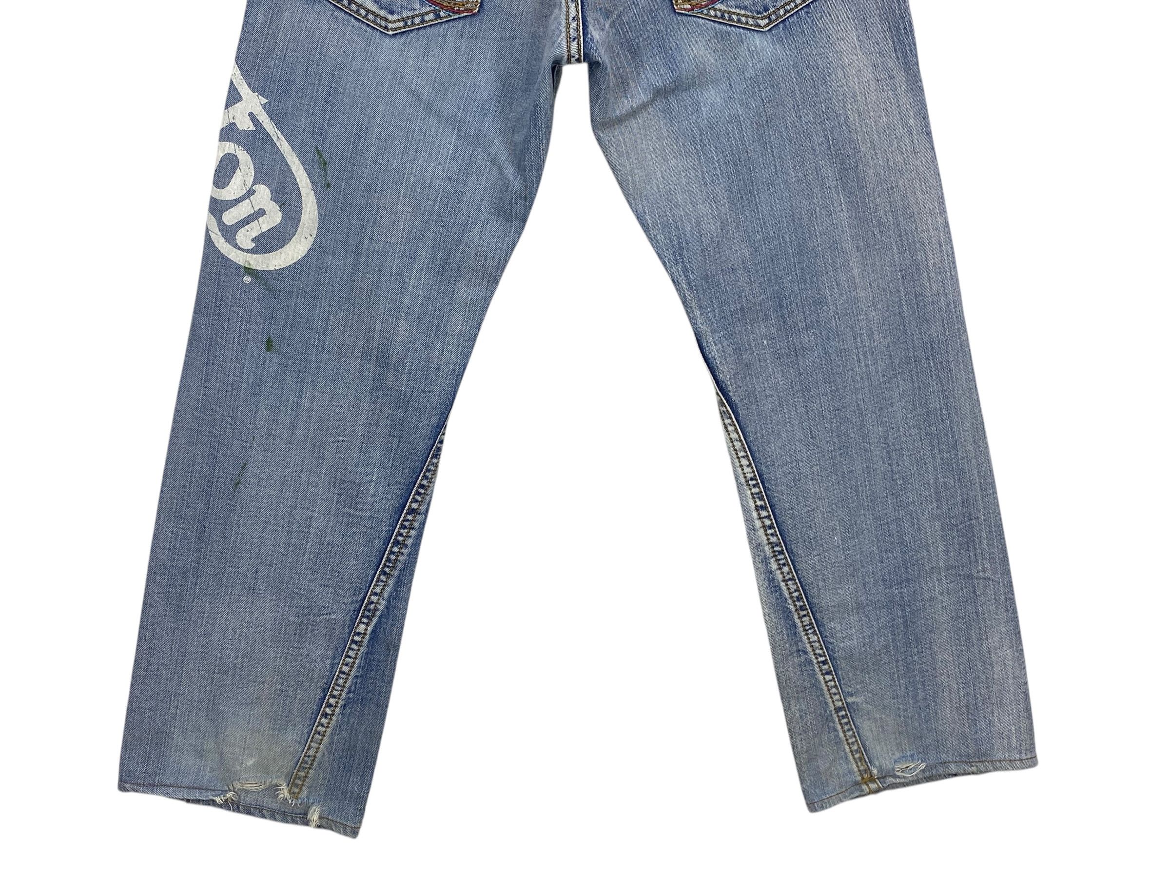 Japanese Brand × Norton Norton Denim Jeans Surf Jeans Embellished Pant Size US 33 - 10 Thumbnail