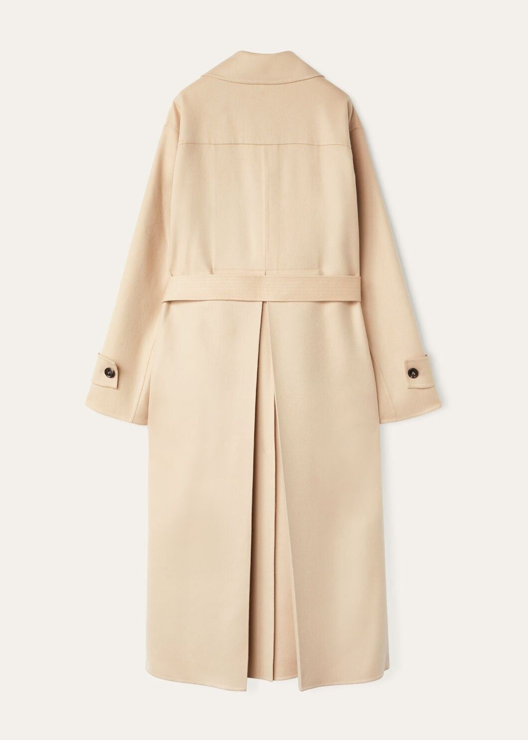 Loro Piana o1srvl11e0725 FAO3212 Freddy Cashmere Coat in Beige Size L / US 10 / IT 46 - 6 Thumbnail