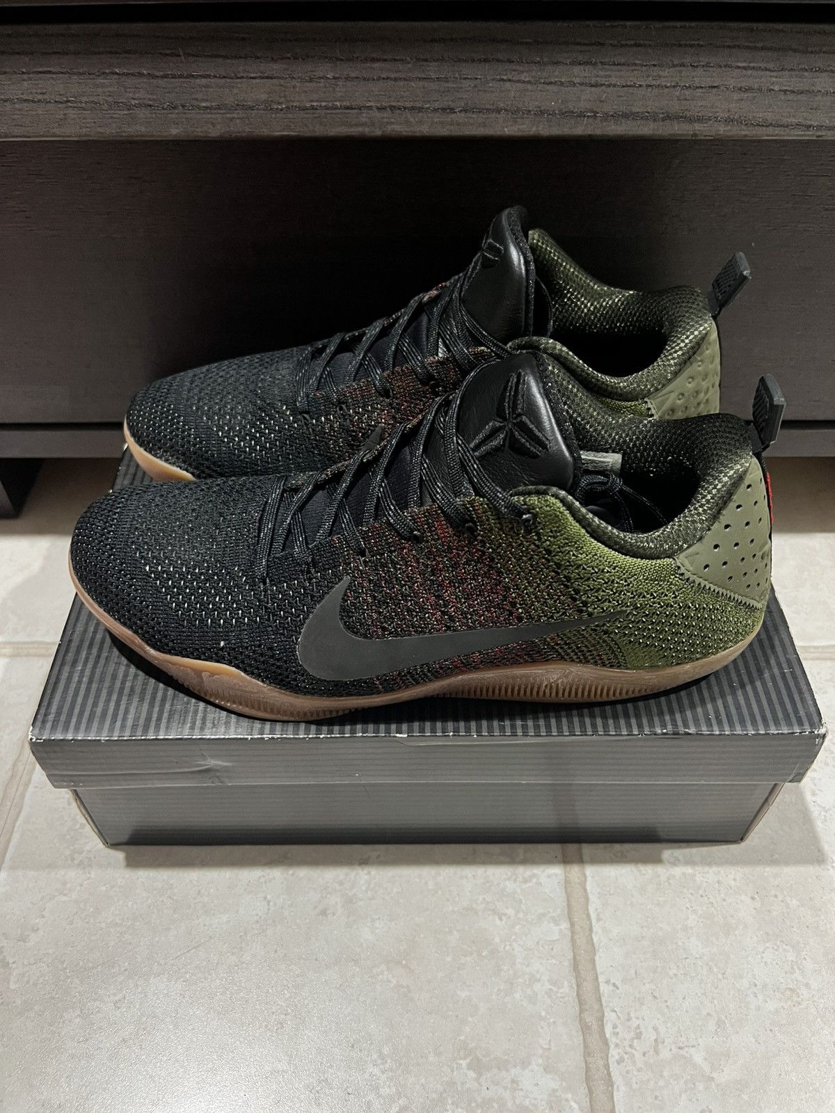 Nike Nike Kobe XI (11) Elite Low 4KB Black Horse Size US 11 / EU 44 - 4 Thumbnail