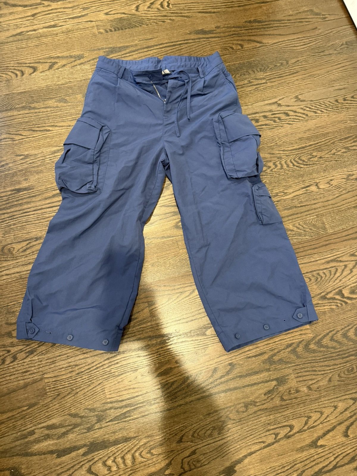 Y-3 Y-3 navy baggy cargo Size US 32 / EU 48 - 1 Thumbnail