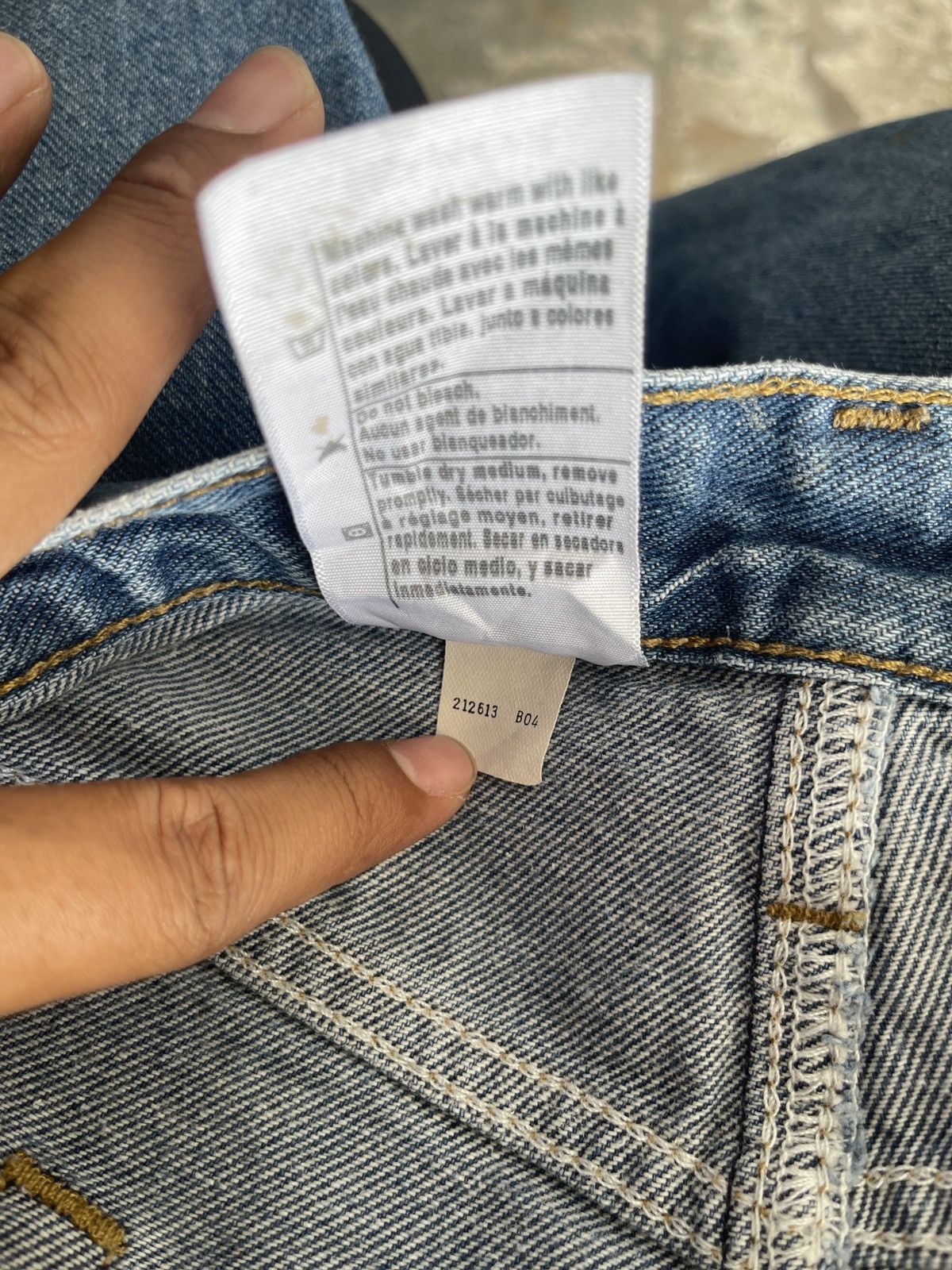 Carhartt Distressed Paint Stains Carhatt Relaxed Fit Denim Size US 34 / EU 50 - 9 Thumbnail