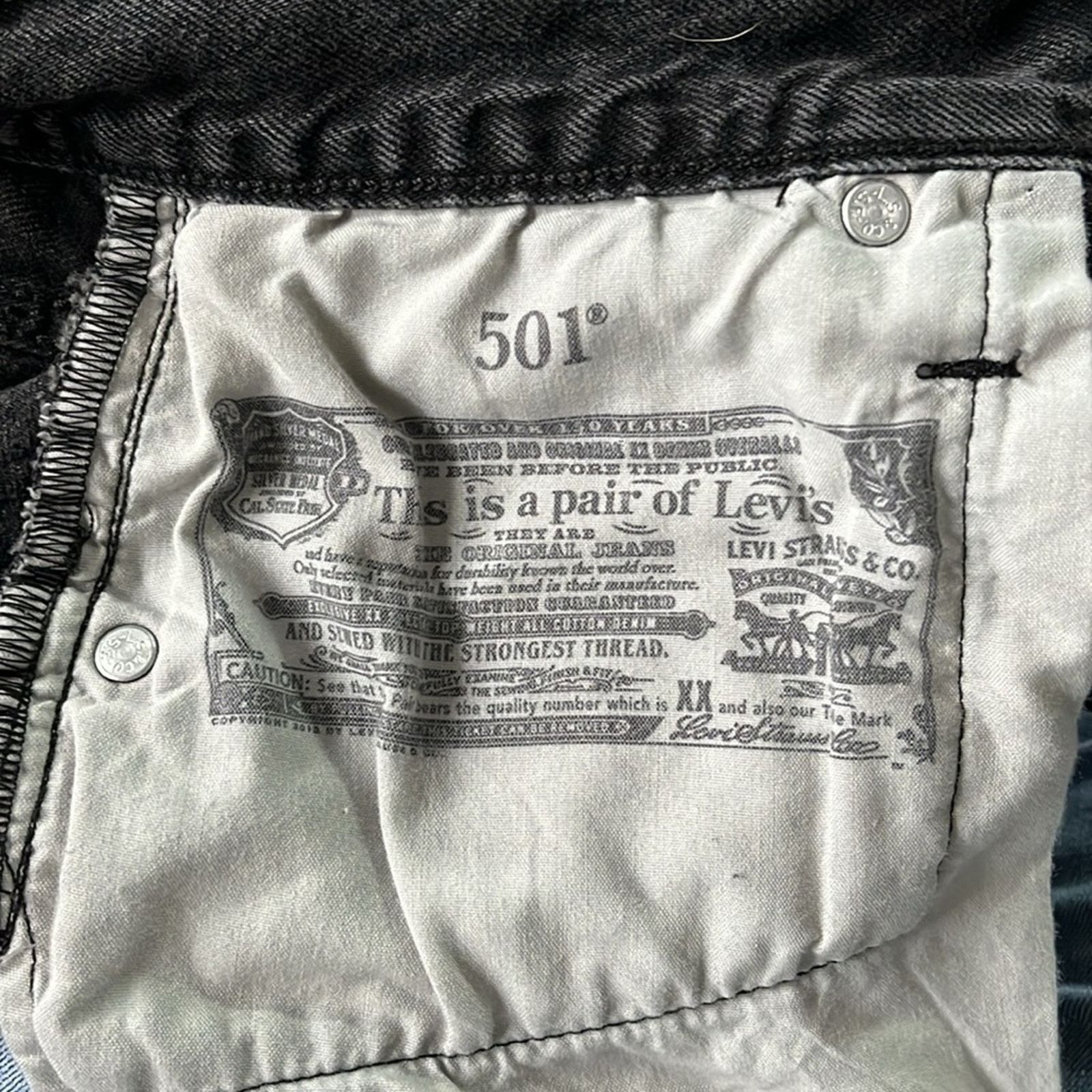 Levi's Levi’s 501 cutoff denim button fly shorts size 30 Size 30" / US 8 / IT 44 - 3 Thumbnail