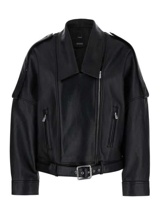 Pinko PINKO Women Jackets 104877A21LZ99 Black Size S / US 4 / IT 40 - 1 Thumbnail