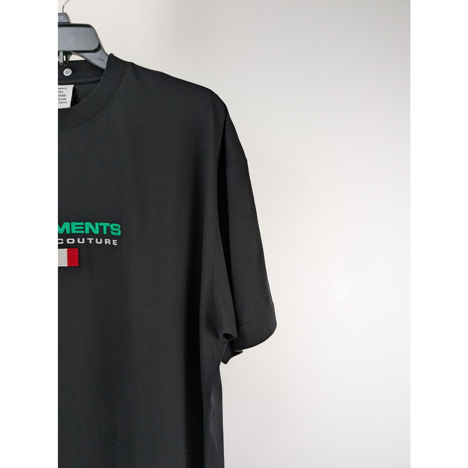 Vetements o1rshd1 Haute Couture France T-Shirt in Black Size US M / EU 48-50 / 2 - 3 Thumbnail