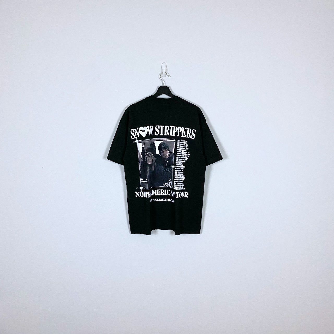 Online Ceramics ONLINE CERAMICS X SNOW STRIPPERS NIGHTKILLAZ TOUR TEE Size US XXL / EU 58 / 5 - 2 Thumbnail