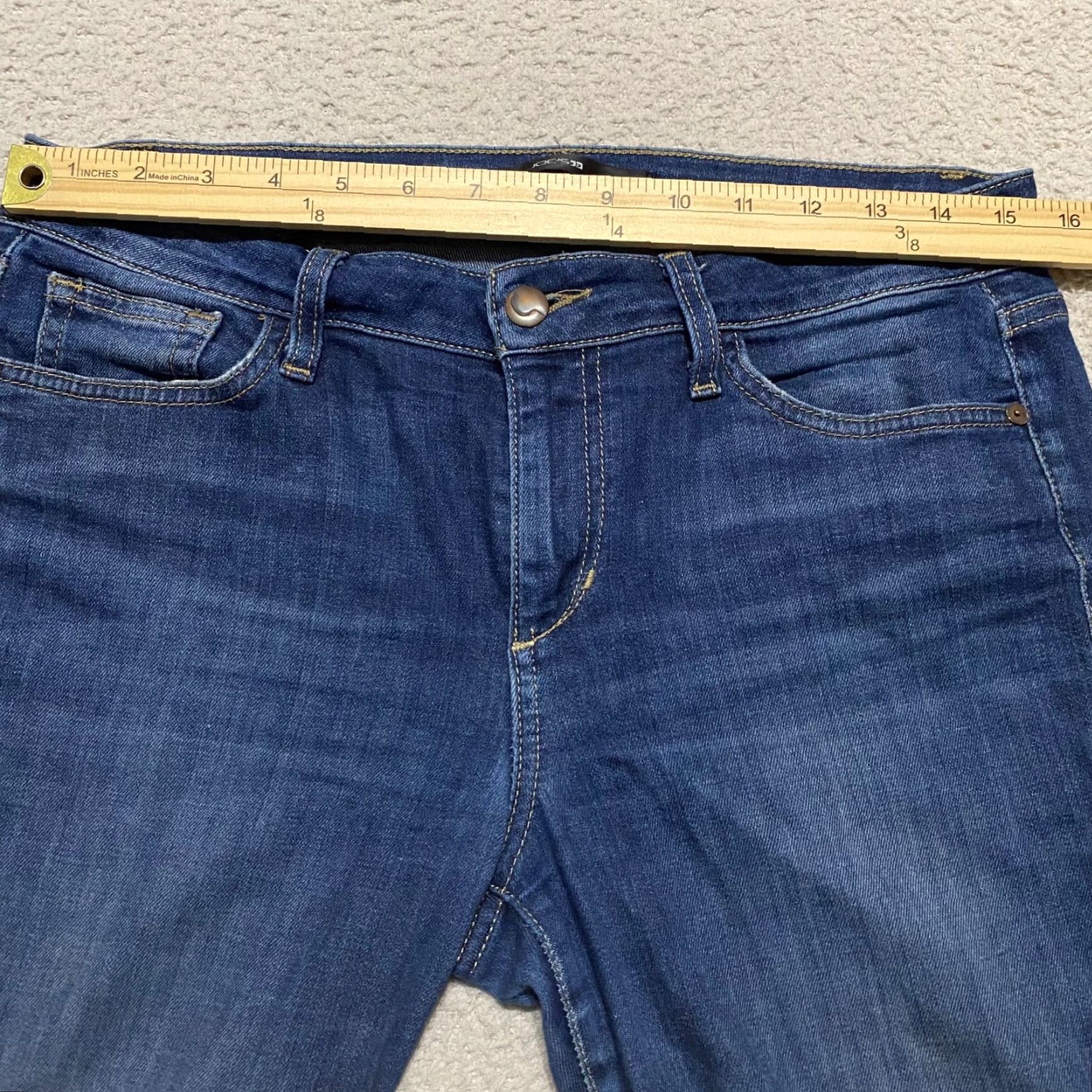 Vintage VINTAGE Joe's Jeans Womens Skinny Denim Jeans 28 Blue Mid Rise 5-Pocket Design Womens Jeans Size 24" / US 00 / IT 34 - 5 Thumbnail