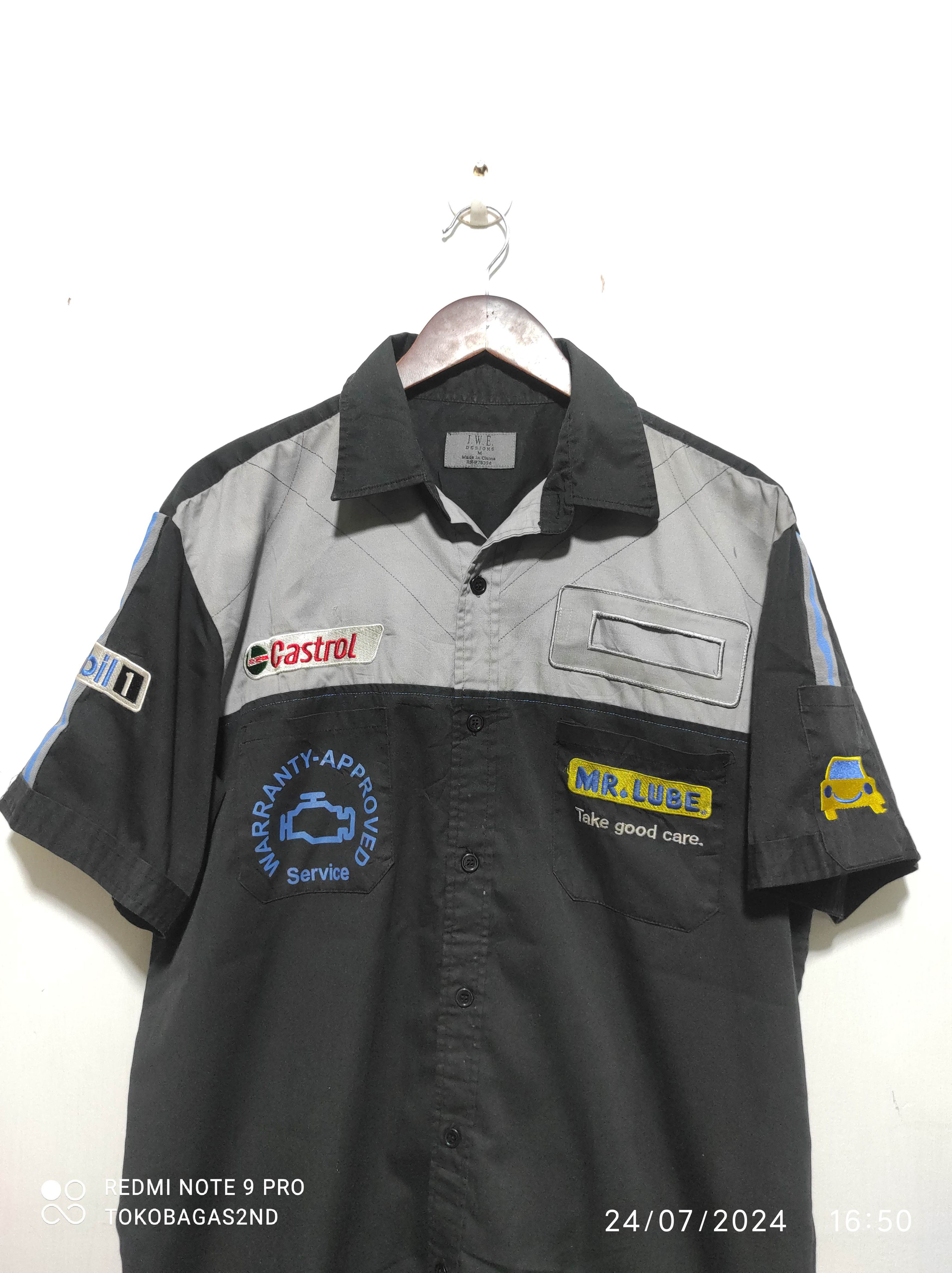 Sports Specialties Castrol Edge racing Shirt Button Up Size US M / EU 48-50 / 2 - 3 Thumbnail