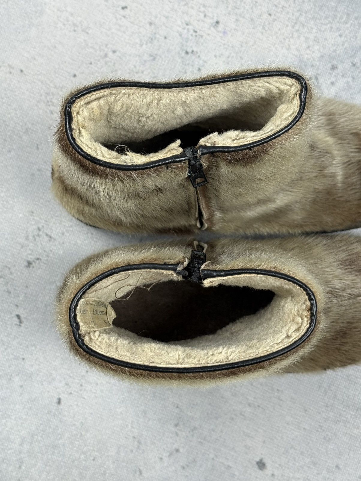 Japanese Brand Vintage Seal Fur Winter Boots Island Arctic Shearling Rare Size US 7.5 / IT 37.5 - 10 Thumbnail