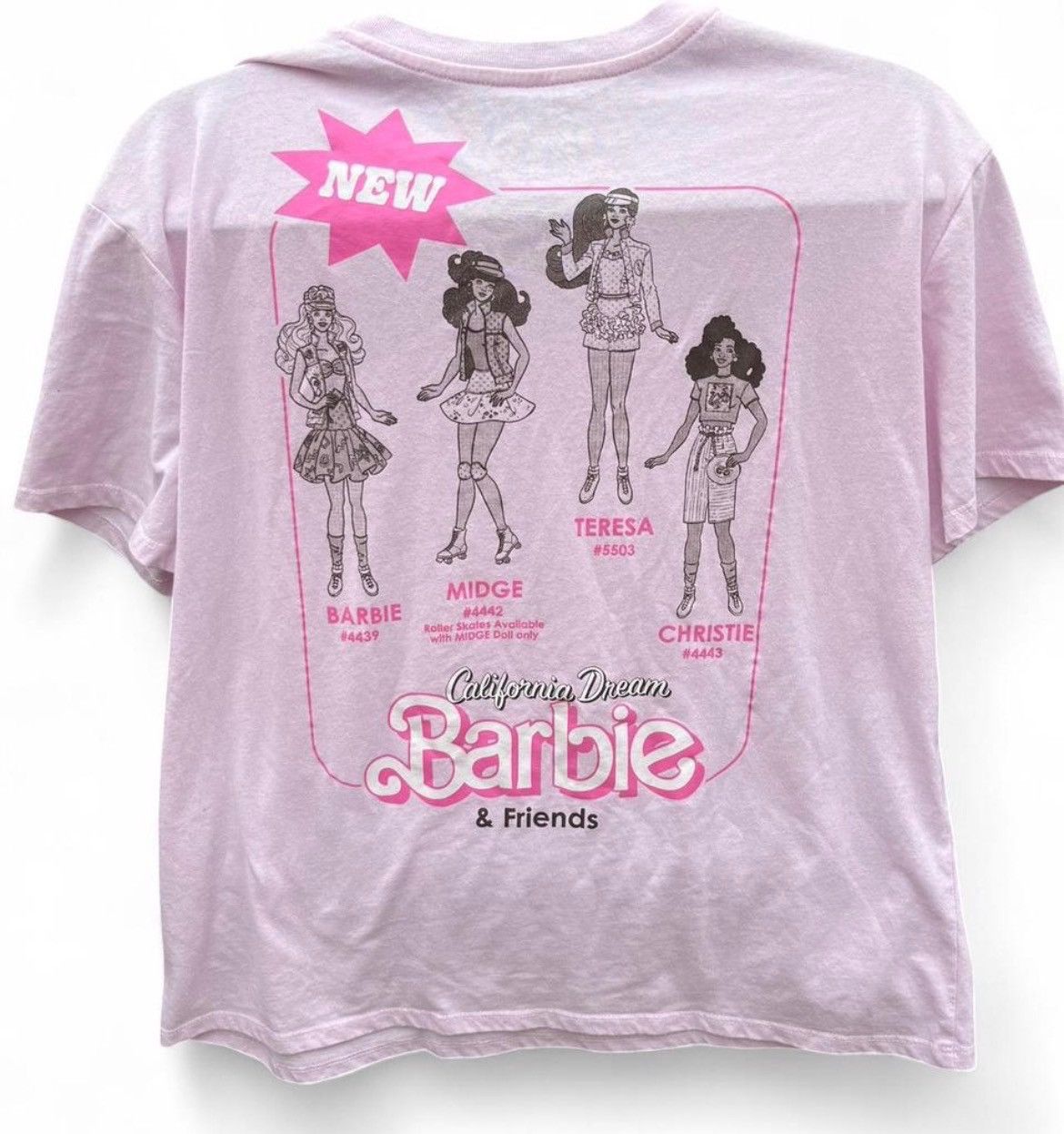 Retrofit Barbie & Friends California Dream Pink T-Shirt Friends Size US L / EU 52-54 / 3 - 1 Thumbnail
