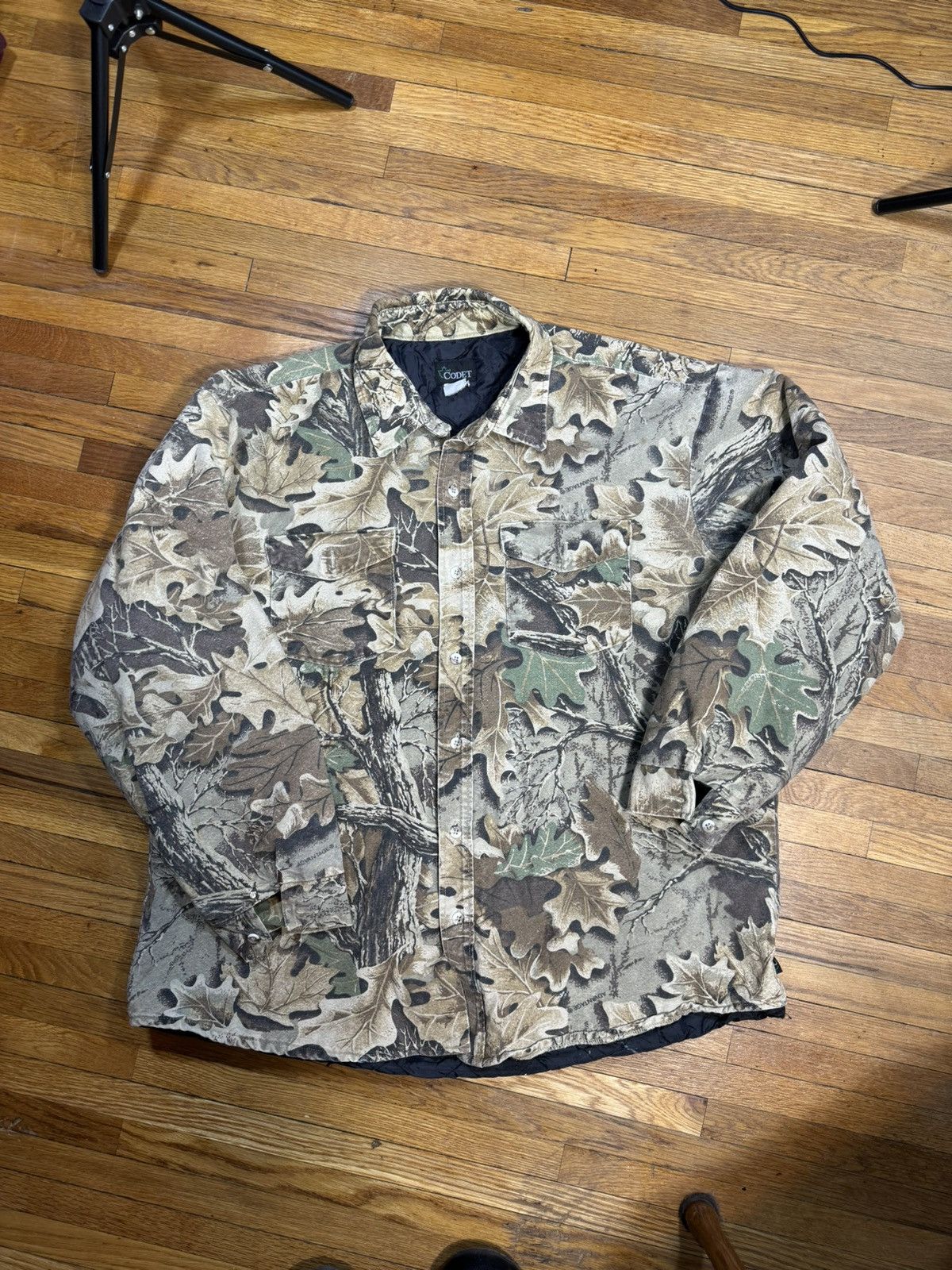 Vintage Vintage Realtree Camo Shirt Jacket Shacket Size US XL / EU 56 / 4 - 1 Thumbnail