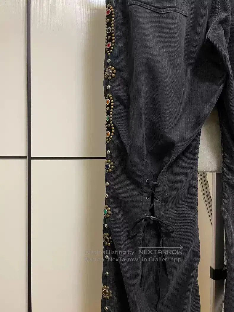 Kapital kapital Corduroy gemstone pants washed to make old micro. Size US 34 / EU 50 - 3 Thumbnail