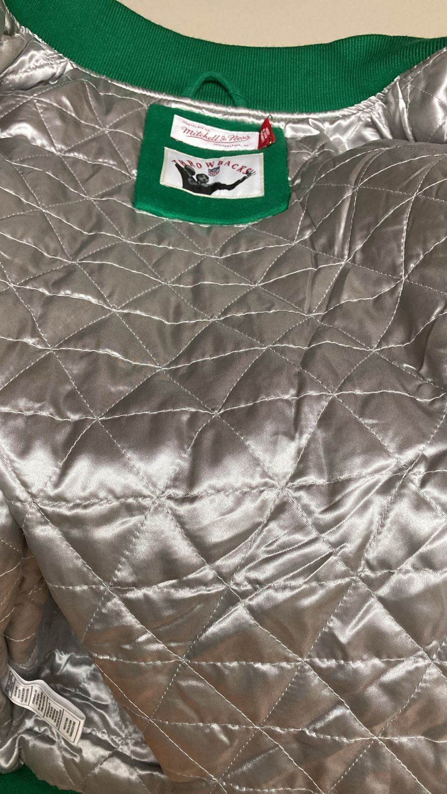 Mitchell & Ness × NFL Mitchell & Ness Philadelphia Eagles Varsity Jacket Size US L / EU 52-54 / 3 - 11 Thumbnail