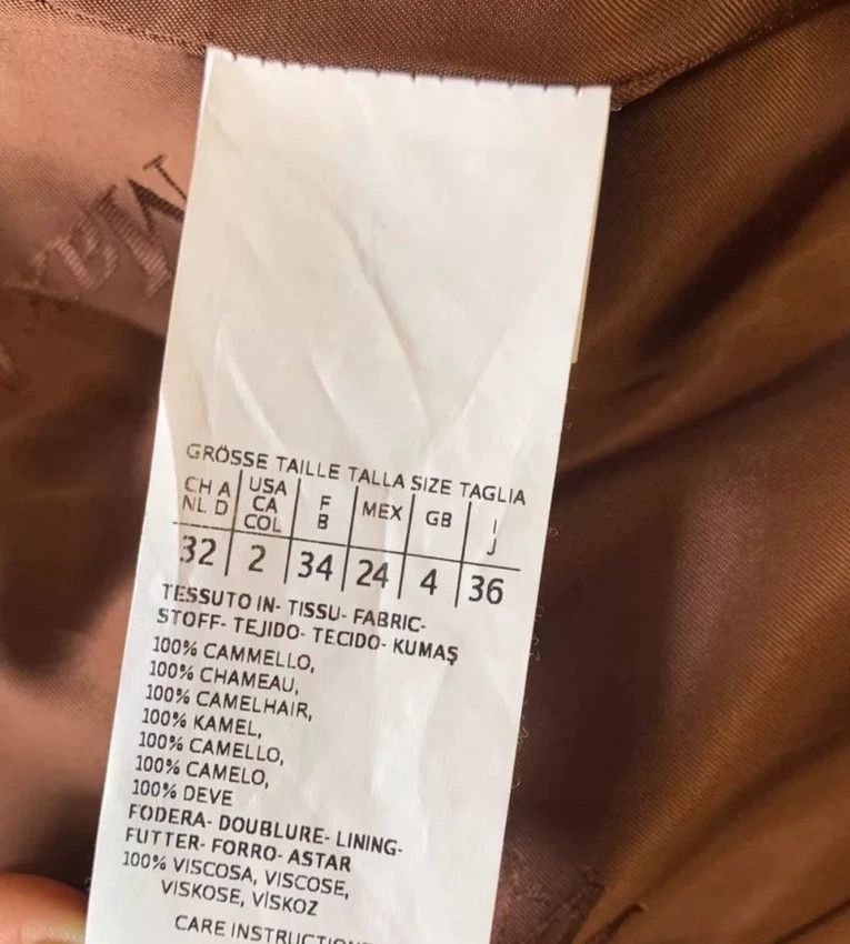 Max Mara Max Mara Manuela rare caramel Size S / US 4 / IT 40 - 6 Thumbnail