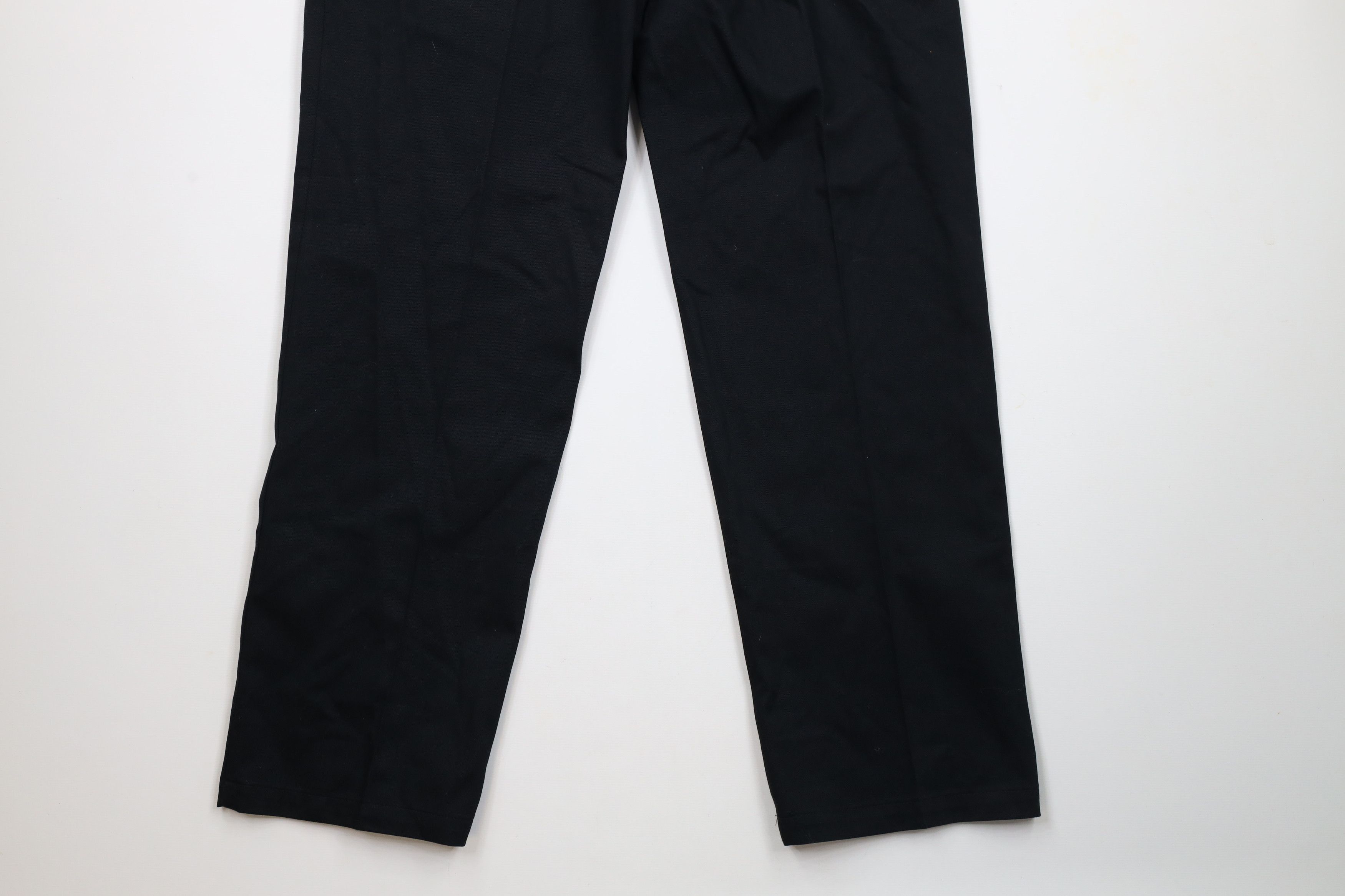 Vintage × Wrangler Deadstock Vintage Y2K Wrangler Wide Leg Chino Pants Black Size US 36 / EU 52 - 11 Thumbnail