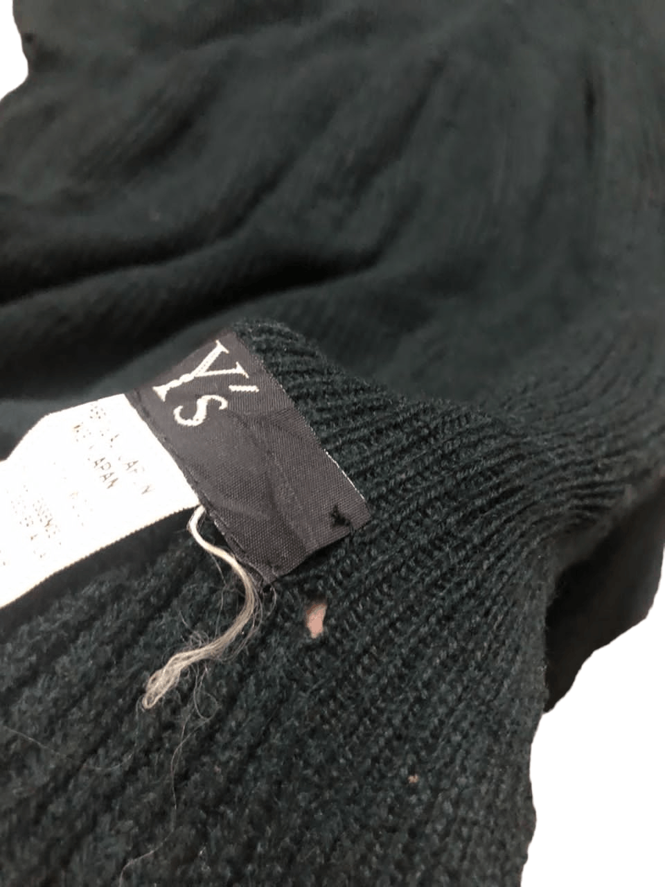 Yohji Yamamoto Y's Yohji Yamamoto Wool Knit Scarf Muffler Neckwear Size ONE SIZE - 7 Thumbnail