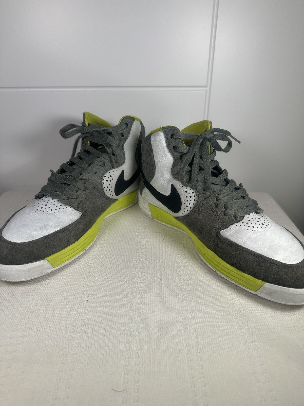 Nike Nike Paul Rodriguez 7 Hi SB Base Grey Shoes Size US 10 / EU 43 - 4 Thumbnail