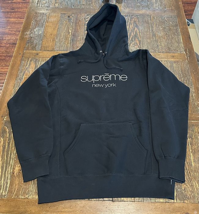 Supreme multicolor store classic logo hoodie