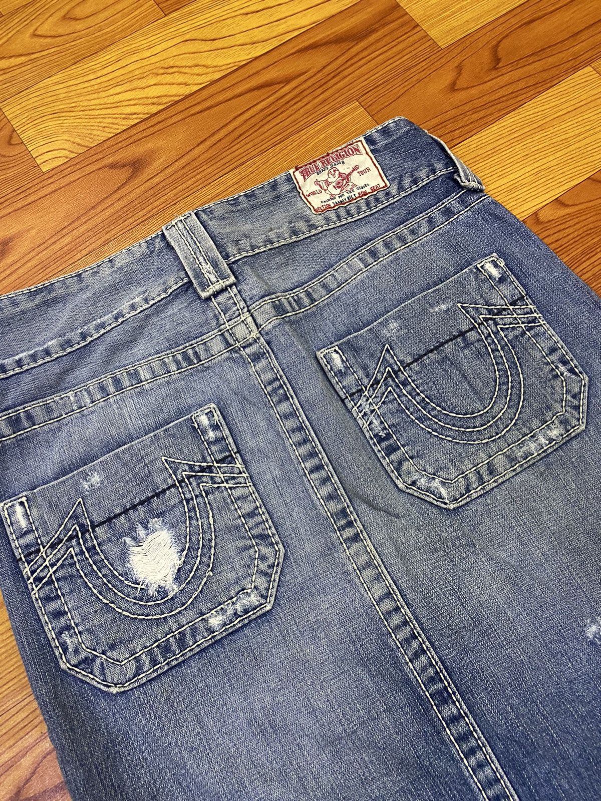If Six Was Nine × True Religion × Vintage Vintage True Religion Denim Skirt Size 29" - 10 Thumbnail