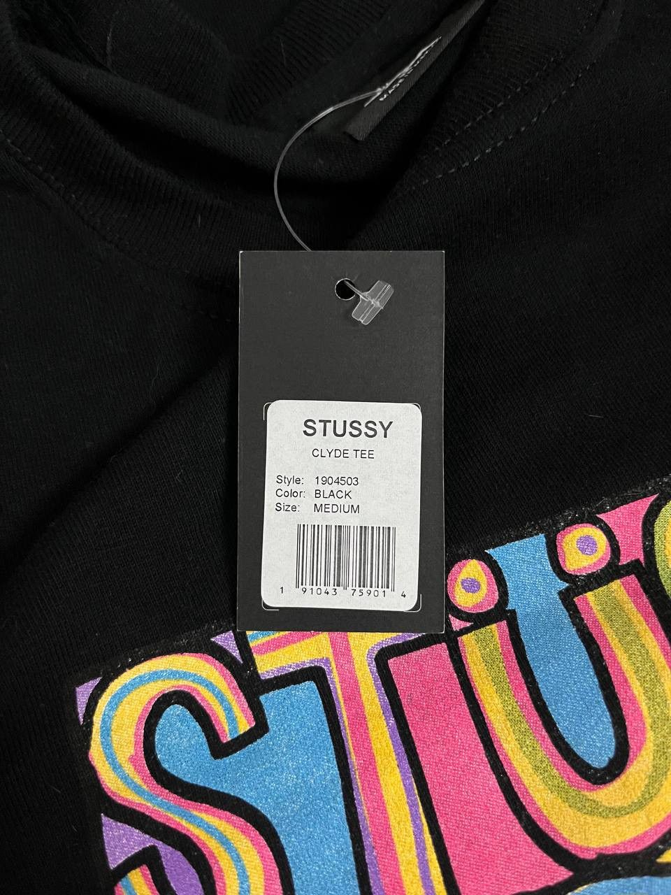 Stussy Stussy Tee T Shirt Black Design Size US M / EU 48-50 / 2 - 11 Thumbnail