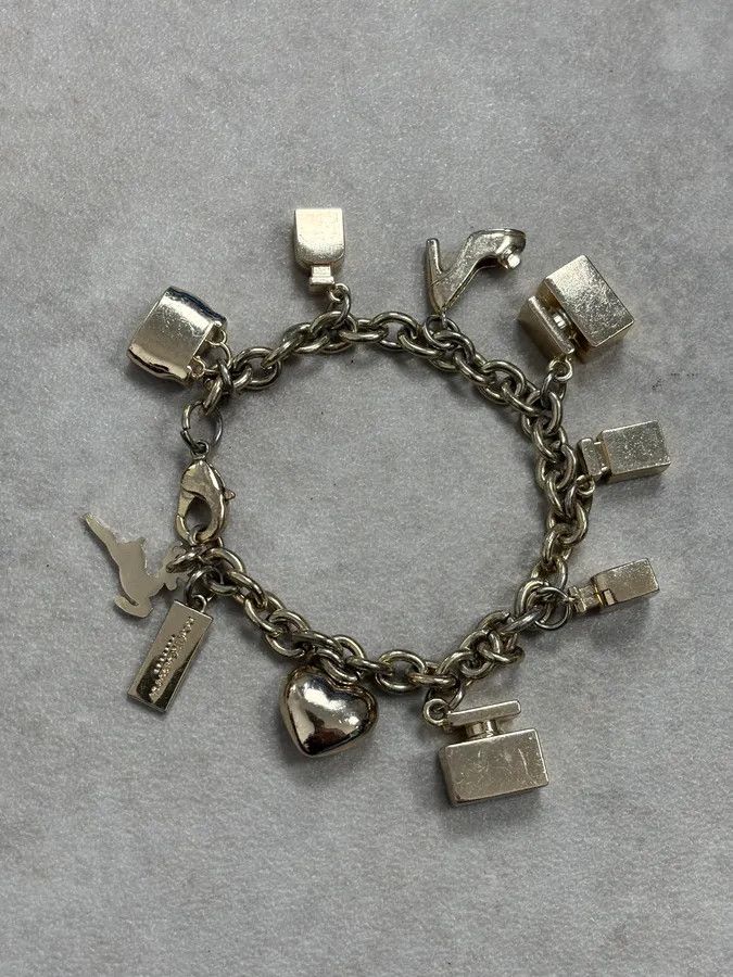 Dolce & Gabbana Dolce & Gabbana Gold Plated Charms Bracelet Size ONE SIZE - 1 Thumbnail