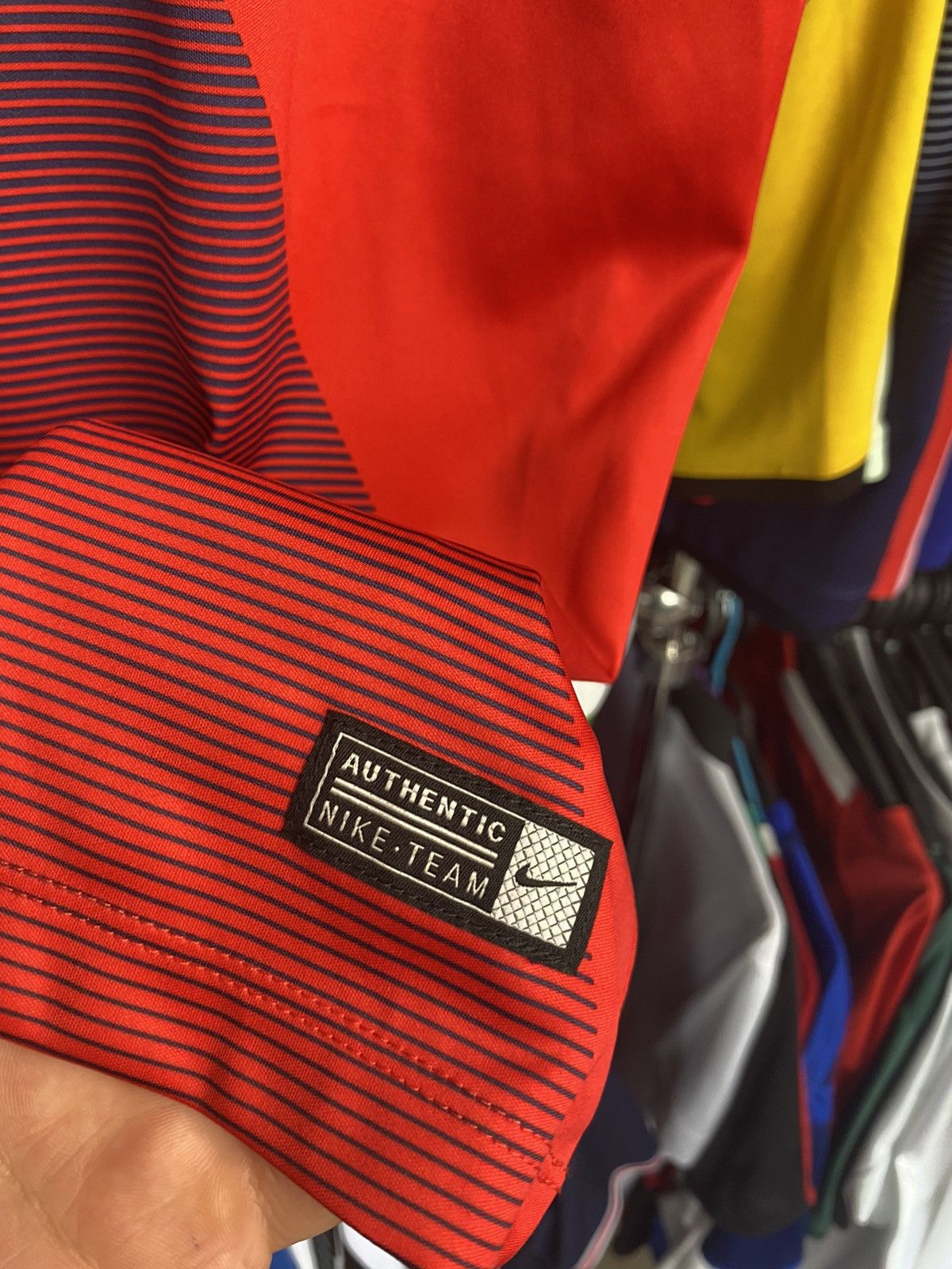 Nike 2015/16 NIKE NORWAY HOME SOCCER FOOTBALL JERSEY SHIRT Size US M / EU 48-50 / 2 - 6 Thumbnail