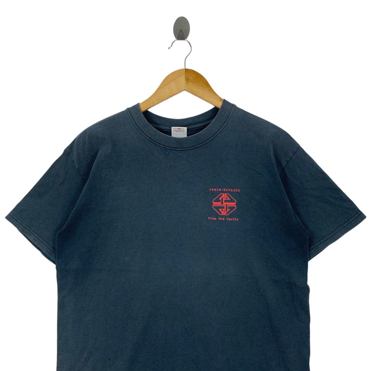 Japanese Brand YONIN-BAYASHI From The Vault Japanese Band ShortSleeve Shirt Size US M / EU 48-50 / 2 - 4 Thumbnail