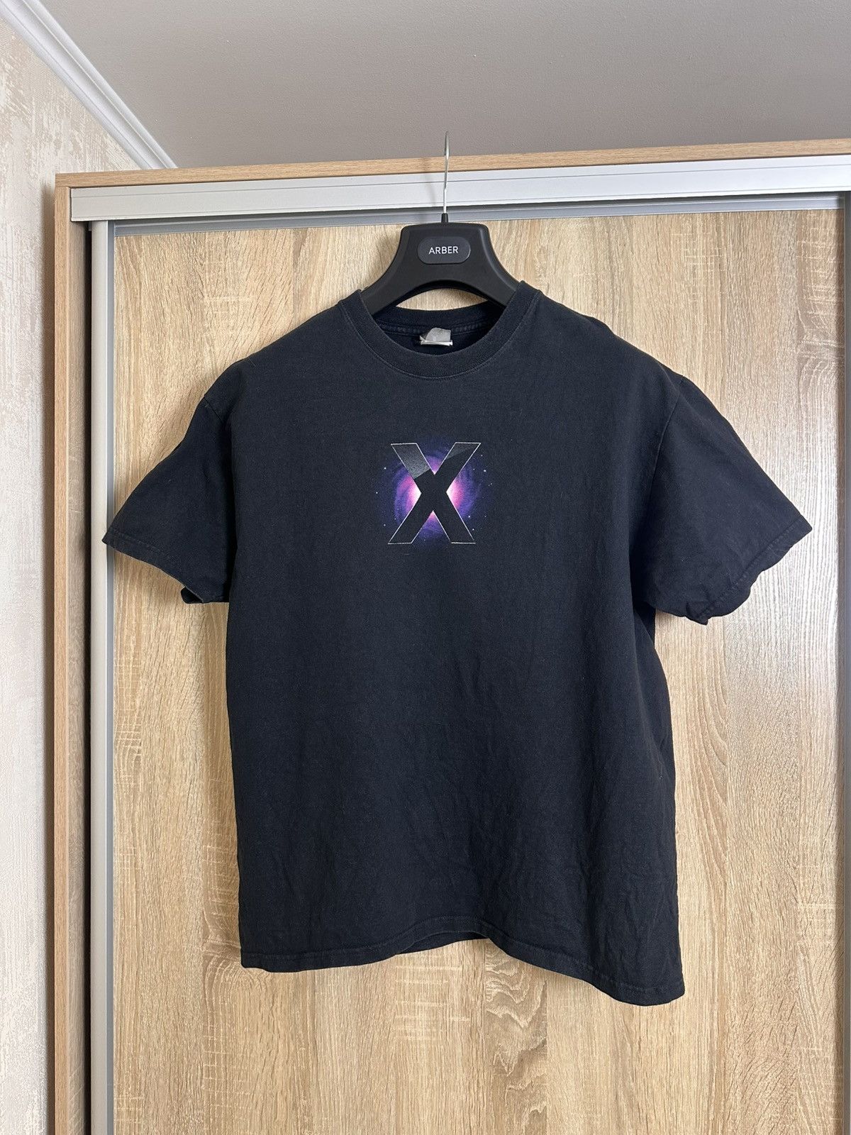 Apple 🔥 Apple Mac OS X Leopard Vintage iPhone T Shirt Macintosh Size US L / EU 52-54 / 3 - 4 Thumbnail