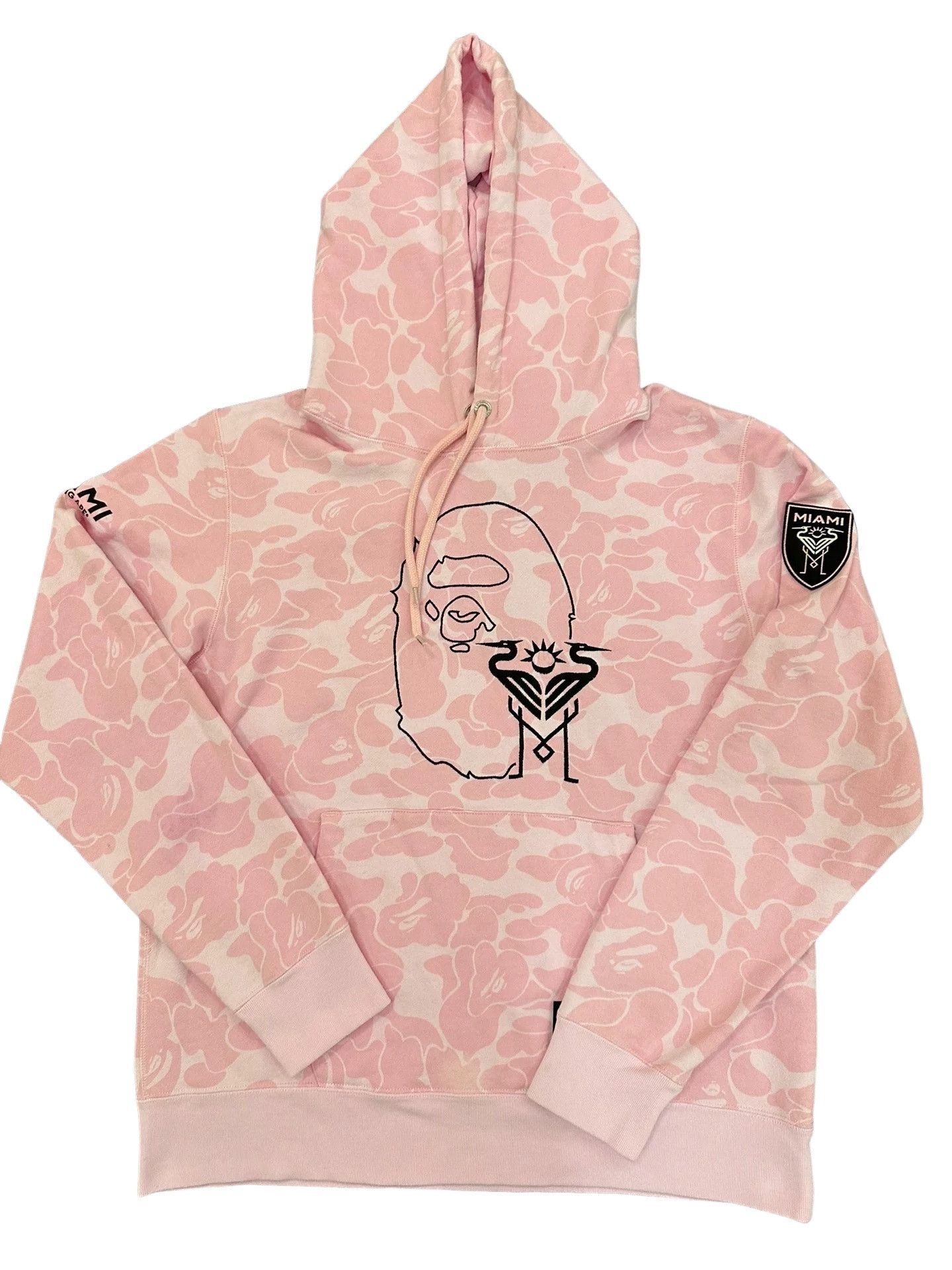 Bape BAPE x Inter Miami Pink Camo Hoodie Size L Size US L / EU 52-54 / 3 - 1 Thumbnail