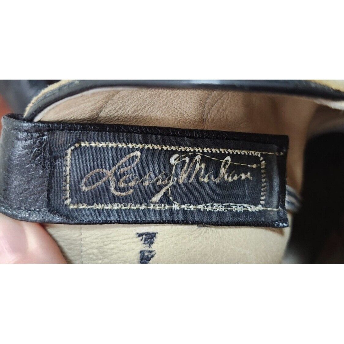 Larry Mahan Larry Mahan Rodeo Black White Red Cowgirl Cowboy Boots Size US 7 / IT 37 - 15 Thumbnail
