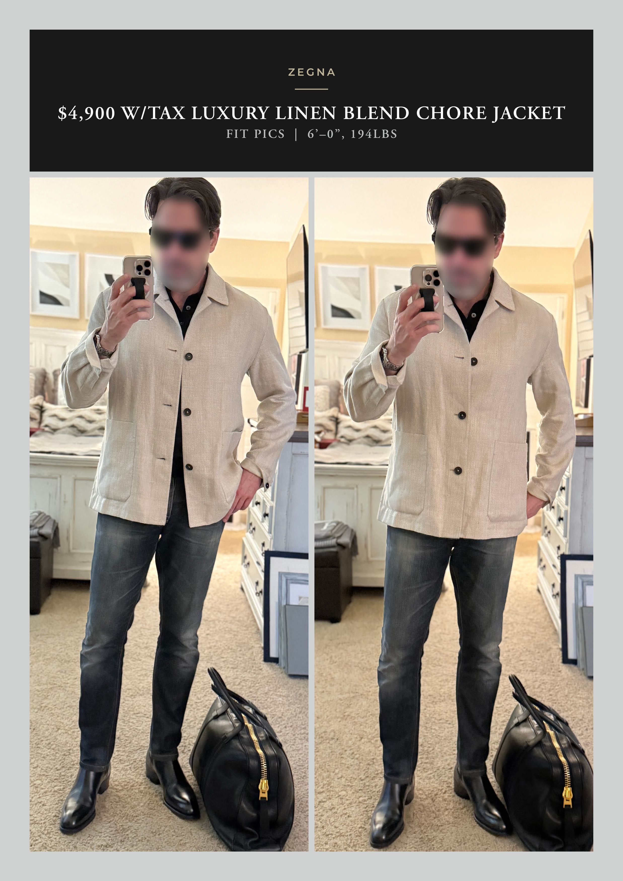 Ermenegildo Zegna Best Dressed $4,900 w/tax Rare ZEGNA Elevated Chore Jacket Size US L / EU 52-54 / 3 - 1 Thumbnail