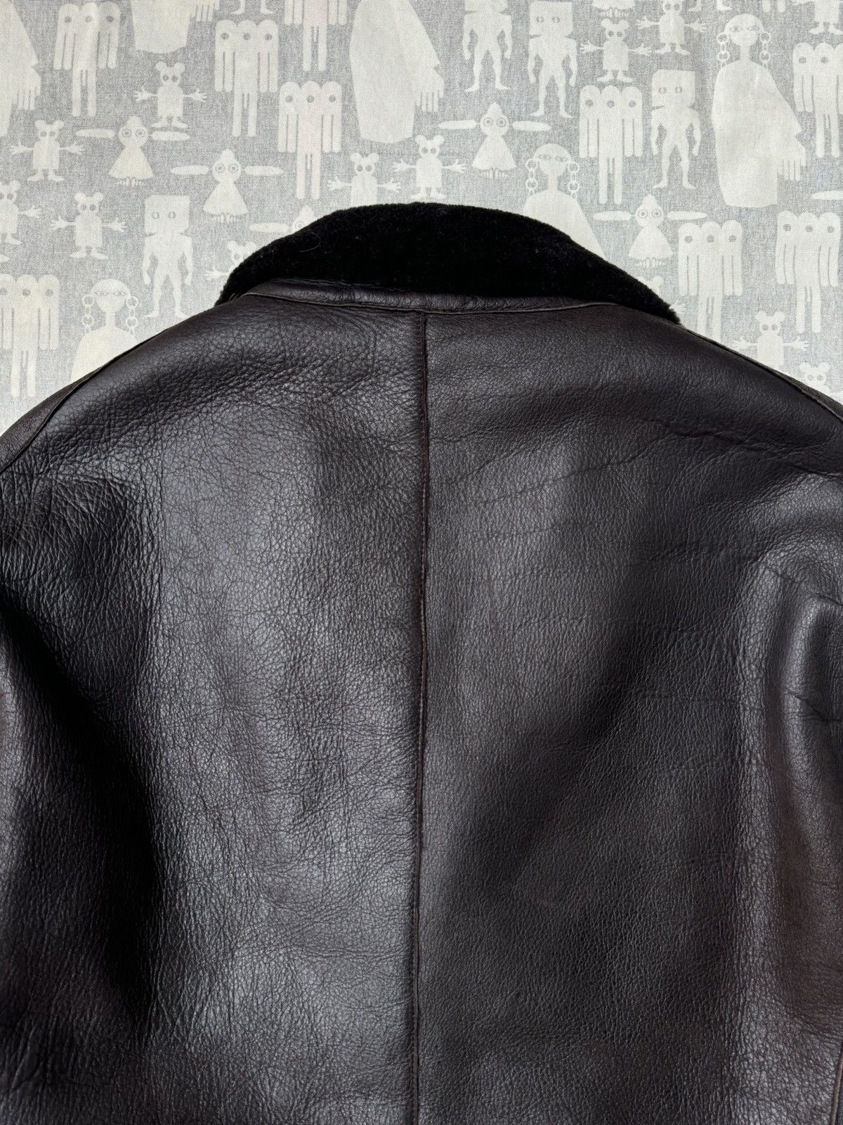 Jil Sander Jil Sander Late 90's Shearling Leather Coat Size US L / EU 52-54 / 3 - 12 Thumbnail