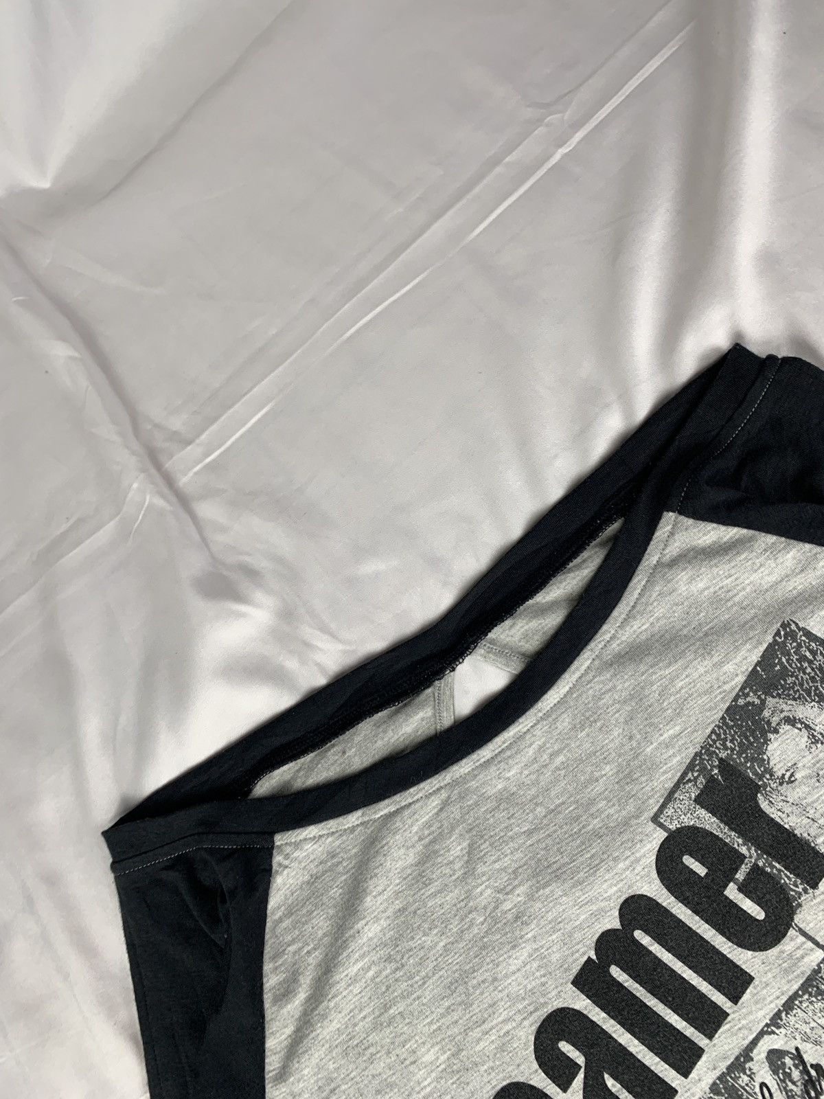 Japanese Brand Valley-G Over Shoulders Girl Graphic Longsleeve Dressy Top Size M / US 6-8 / IT 42-44 - 7 Thumbnail