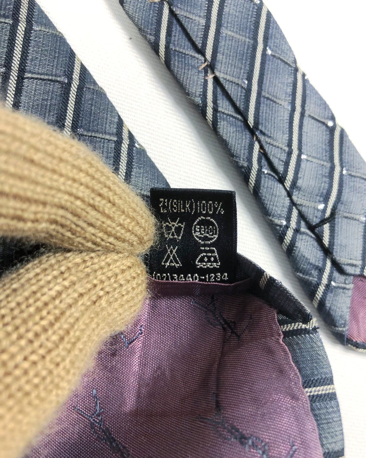Yves Saint Laurent Rare Vintage Yves Saint Laurent YSL Silk Tie Size ONE SIZE - 8 Thumbnail