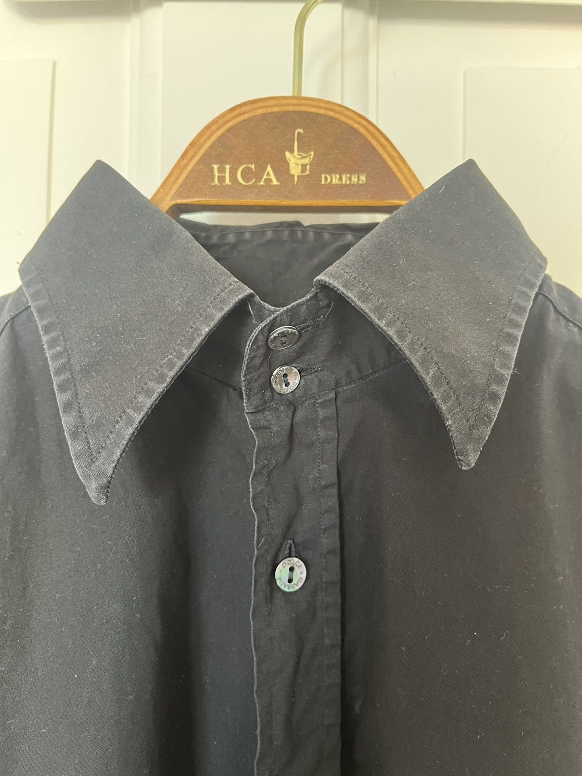 Dolce & Gabbana DOLCE & GABBANA - Button-up shirt, black. Size US M / EU 48-50 / 2 - 6 Thumbnail