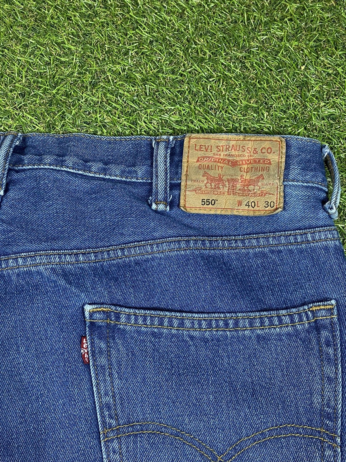 Levi's Vintage 90s Levis 550 jeans streetwear big size size 40x30 Size US 40 / EU 56 - 7 Thumbnail