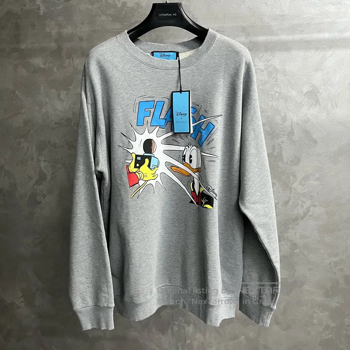 Gucci Guicci Co-branded Tang Laoye cartoon-printed round-neck lo Size US XXL / EU 58 / 5 - 1 Thumbnail