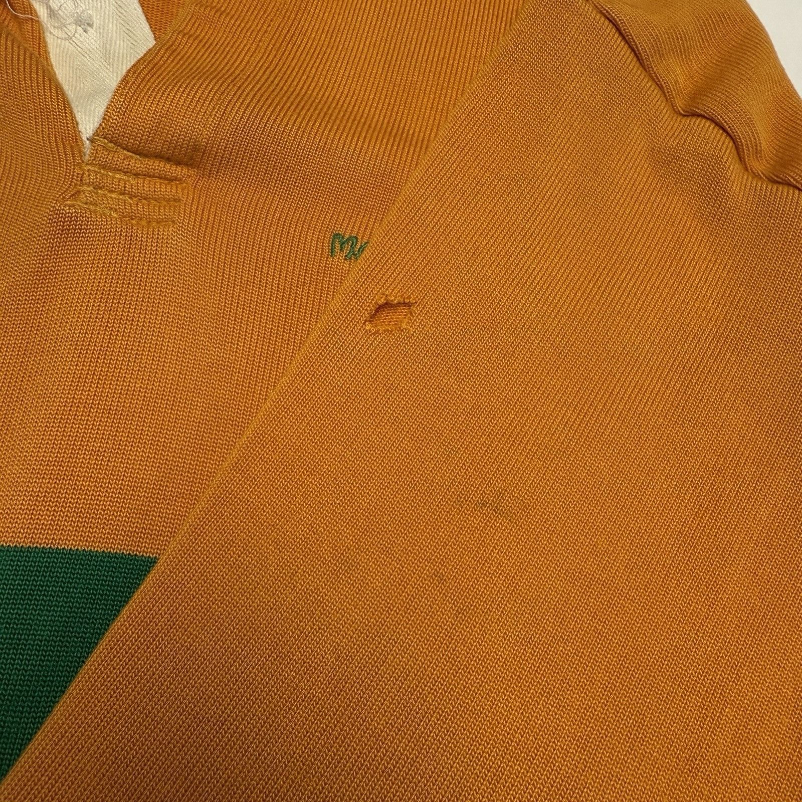 Vintage Vintage Marauders Rugby Jersey Shirt Mens Large 23x31 Orange Size US L / EU 52-54 / 3 - 6 Thumbnail