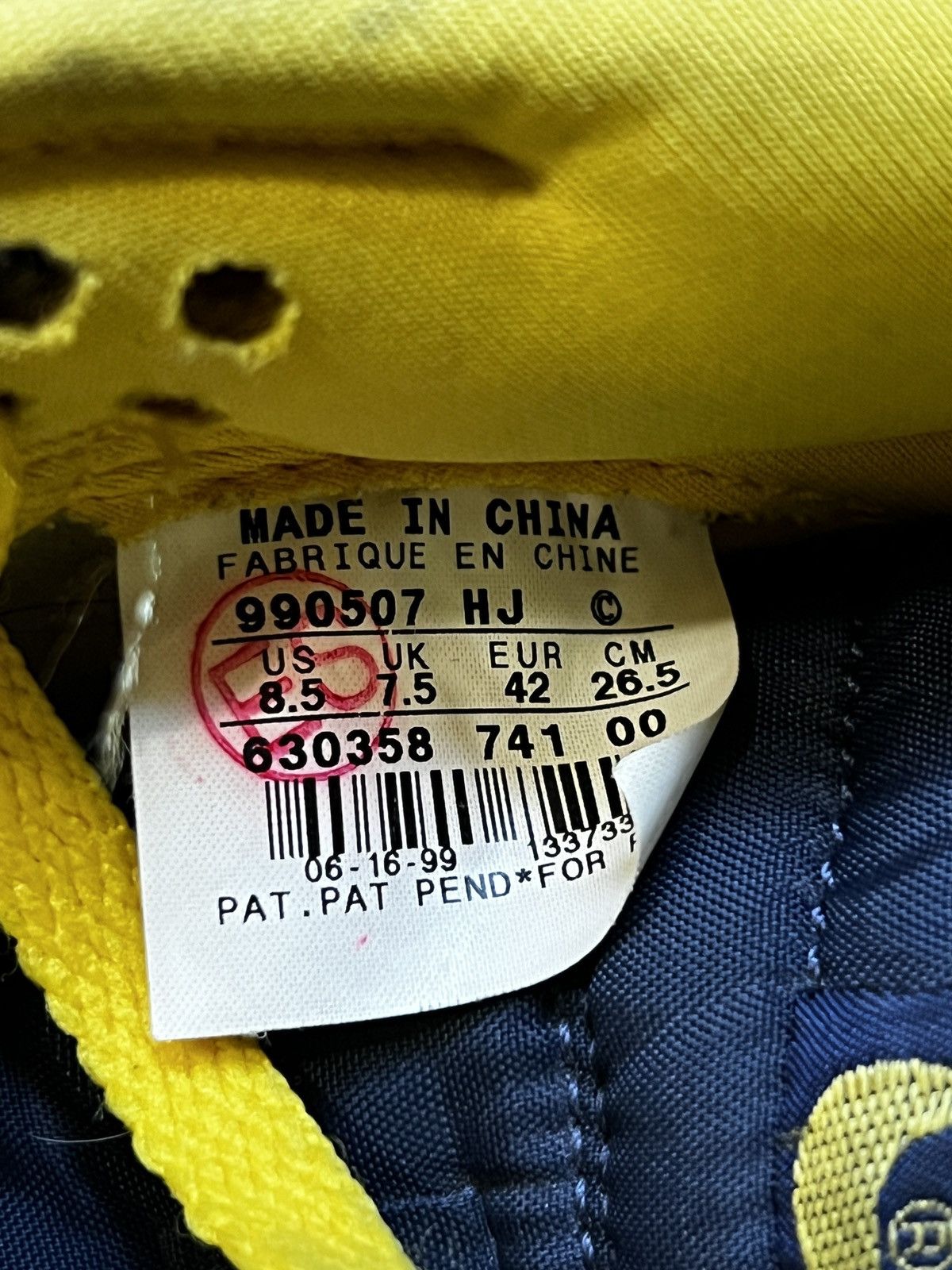 Nike SB NIKE Dunk SB Reverse Michigan 00’s Size US 8.5 / EU 41-42 - 6 Thumbnail