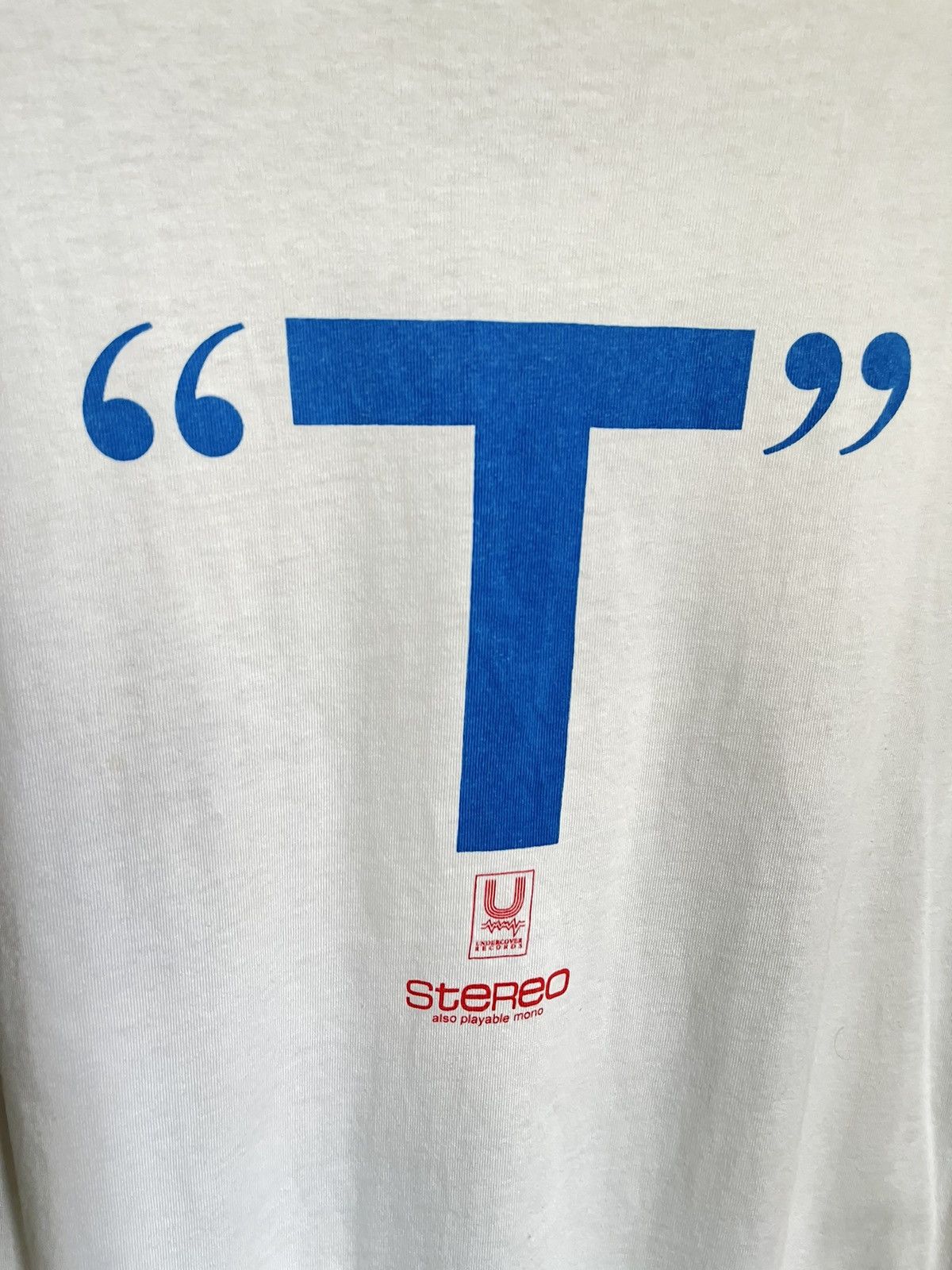 Undercover Undercover Records “T” Stereo Size US M / EU 48-50 / 2 - 5 Thumbnail