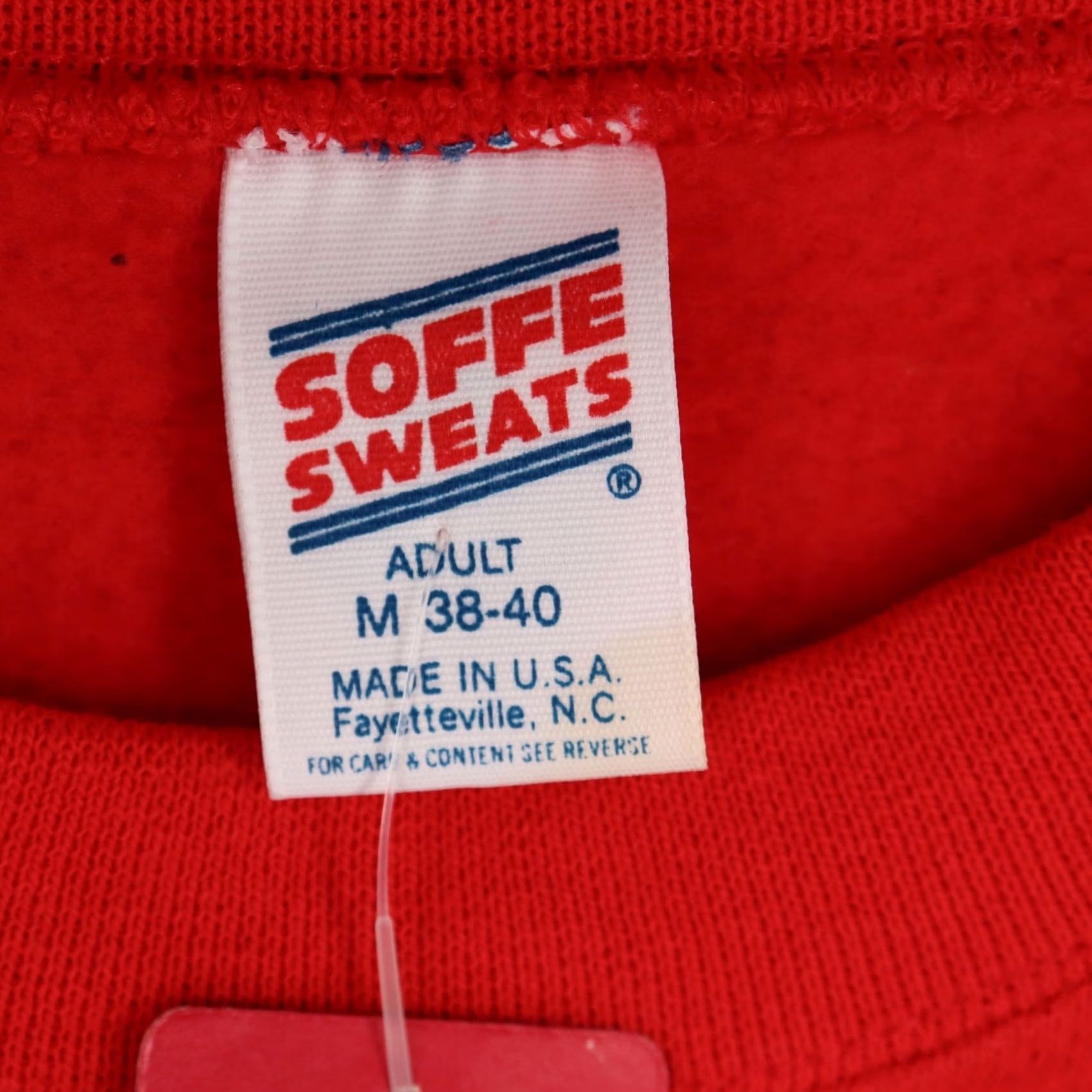 Soffe VTG Stanford University Cardinal Soffe Sweats Sweatshirt M Red Men Pullover Crew Neck Logo College Sports Knit Polyester Winter Fall Spring Mens Size US M / EU 48-50 / 2 - 4 Thumbnail
